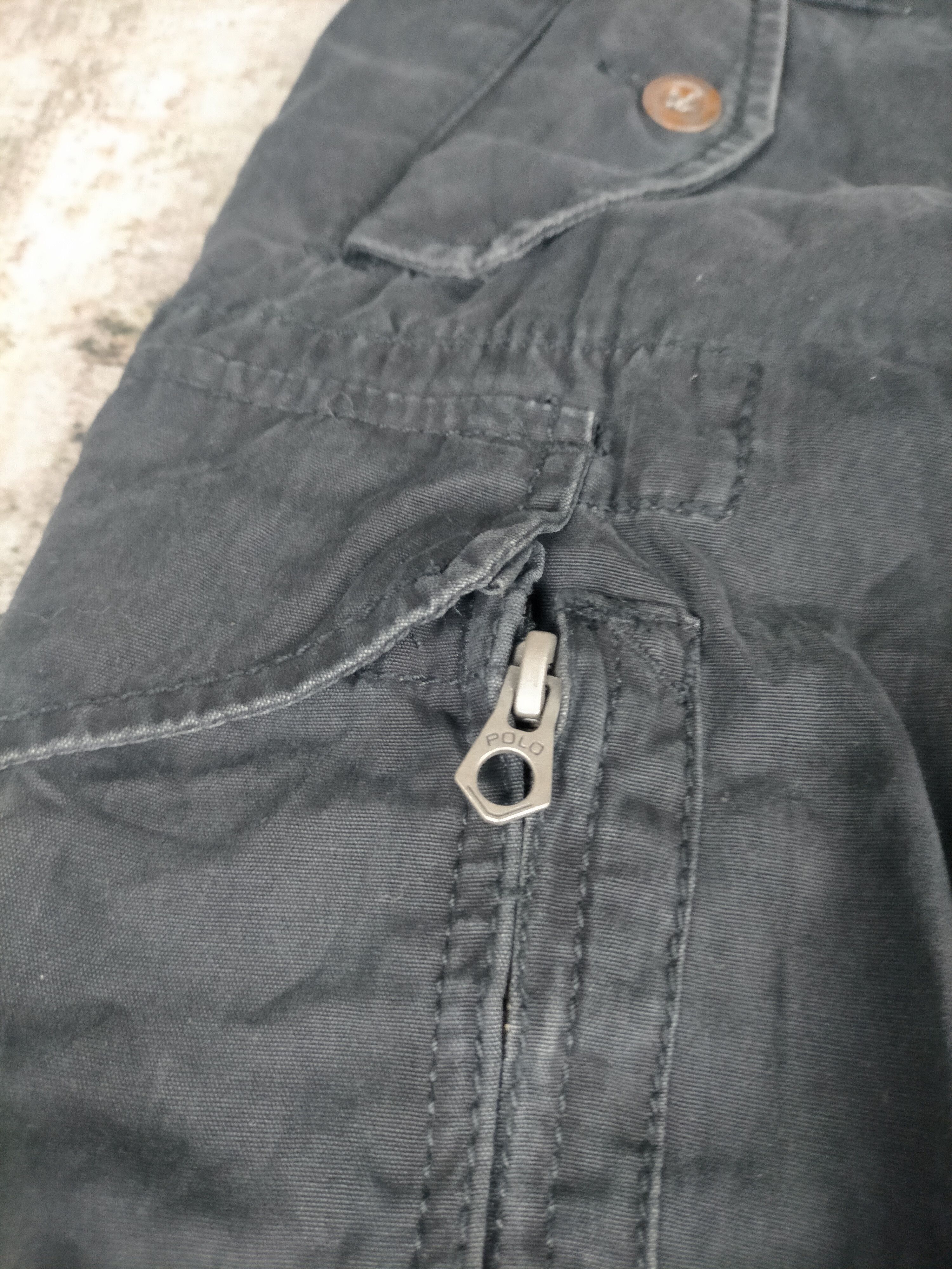 Ralph Lauren Vtg Polo Ralph Lauren Bleecker Utility Tactical Cargo Pants Size US 32 / EU 48 - 9 Thumbnail