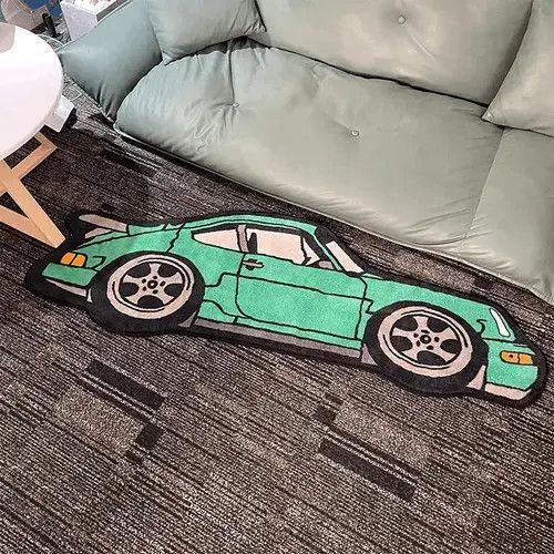 Other ⚡️Special-shaped Carpet Rug y2k car pattern Size ONE SIZE - 4 Thumbnail