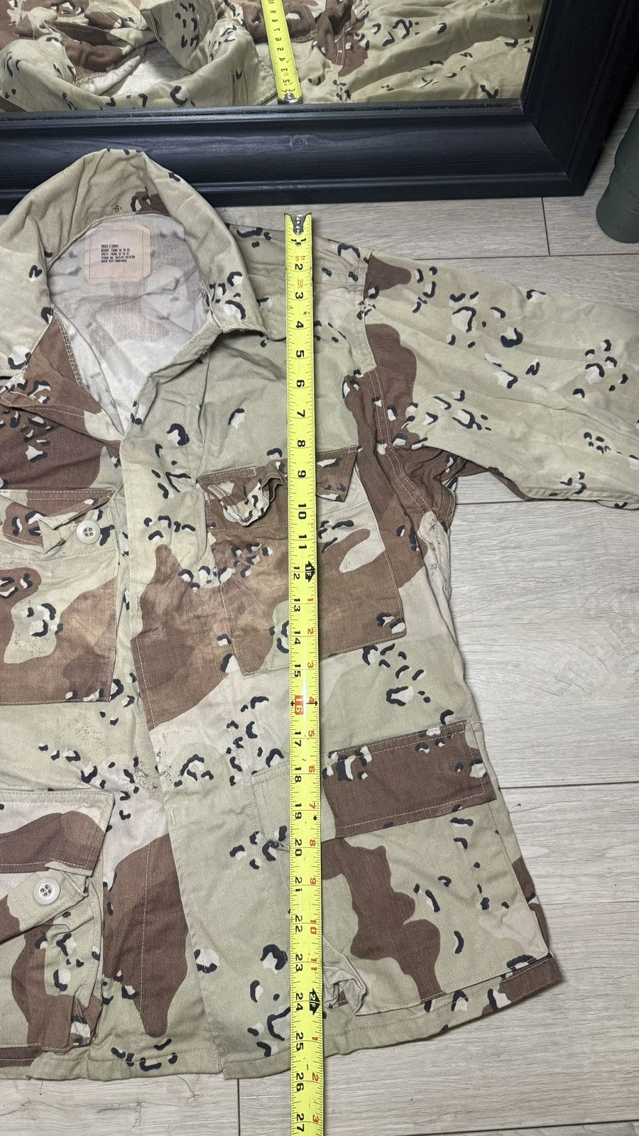 Other Vintage U.S. Army Military Desert Battle DressUniform Jacket Size US S / EU 44-46 / 1 - 6 Thumbnail