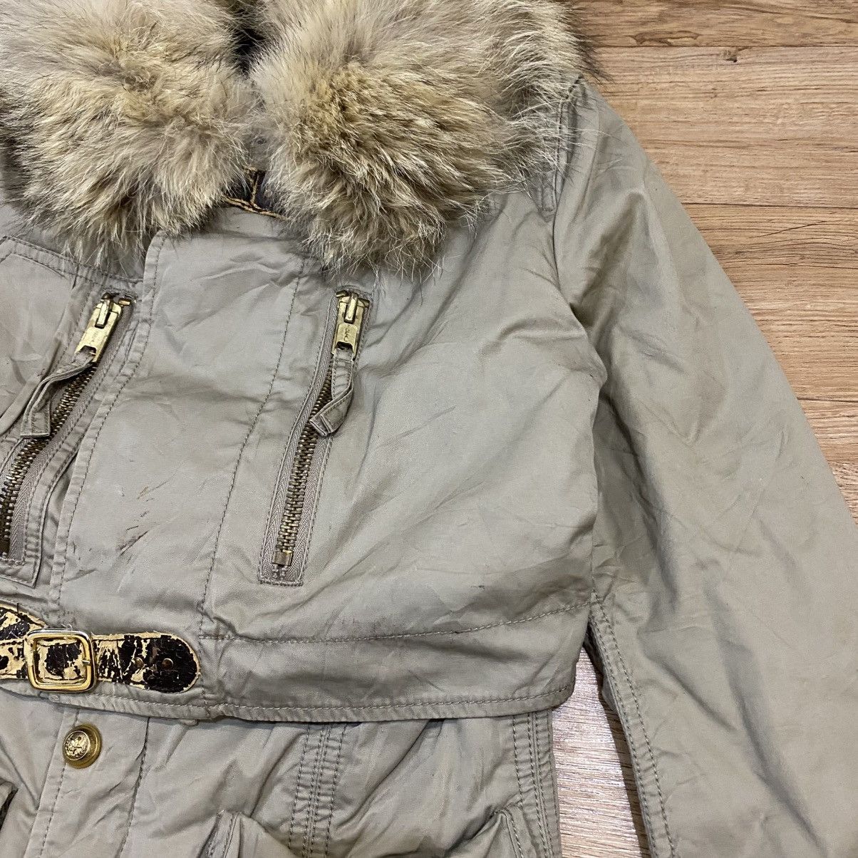 Japanese Brand 2000s Mousy • Trim Fur Light Jackets Size US S / EU 44-46 / 1 - 8 Thumbnail