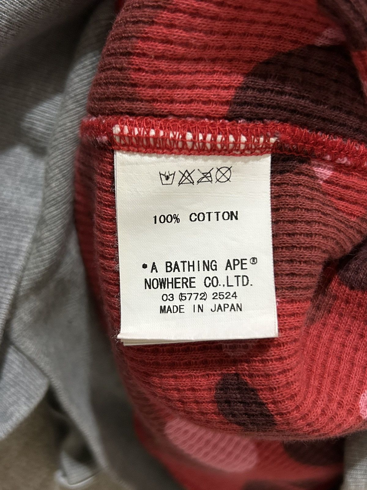 Bape Color Camo Thermal Zip Hoodie Size US M / EU 48-50 / 2 - 8 Thumbnail