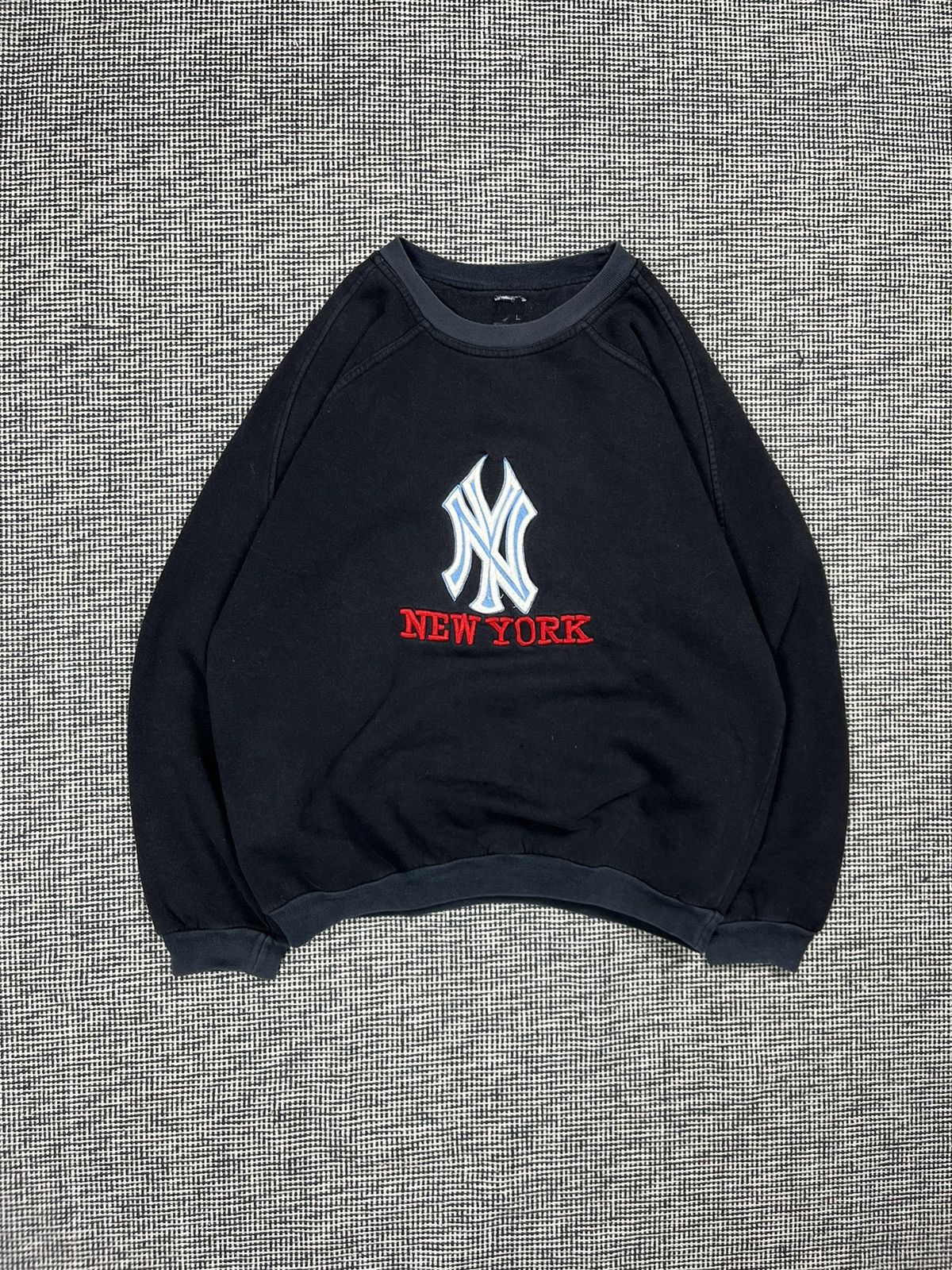 Vintage vintage y2k faded nyc New York City boxy sweatshirt hip hop Size US M / EU 48-50 / 2 - 1 Thumbnail