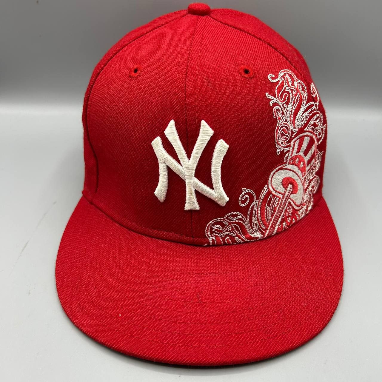 Japanese Brand × New Era NEW ERA Fitted Long Brim Hat Cap 7 3/8