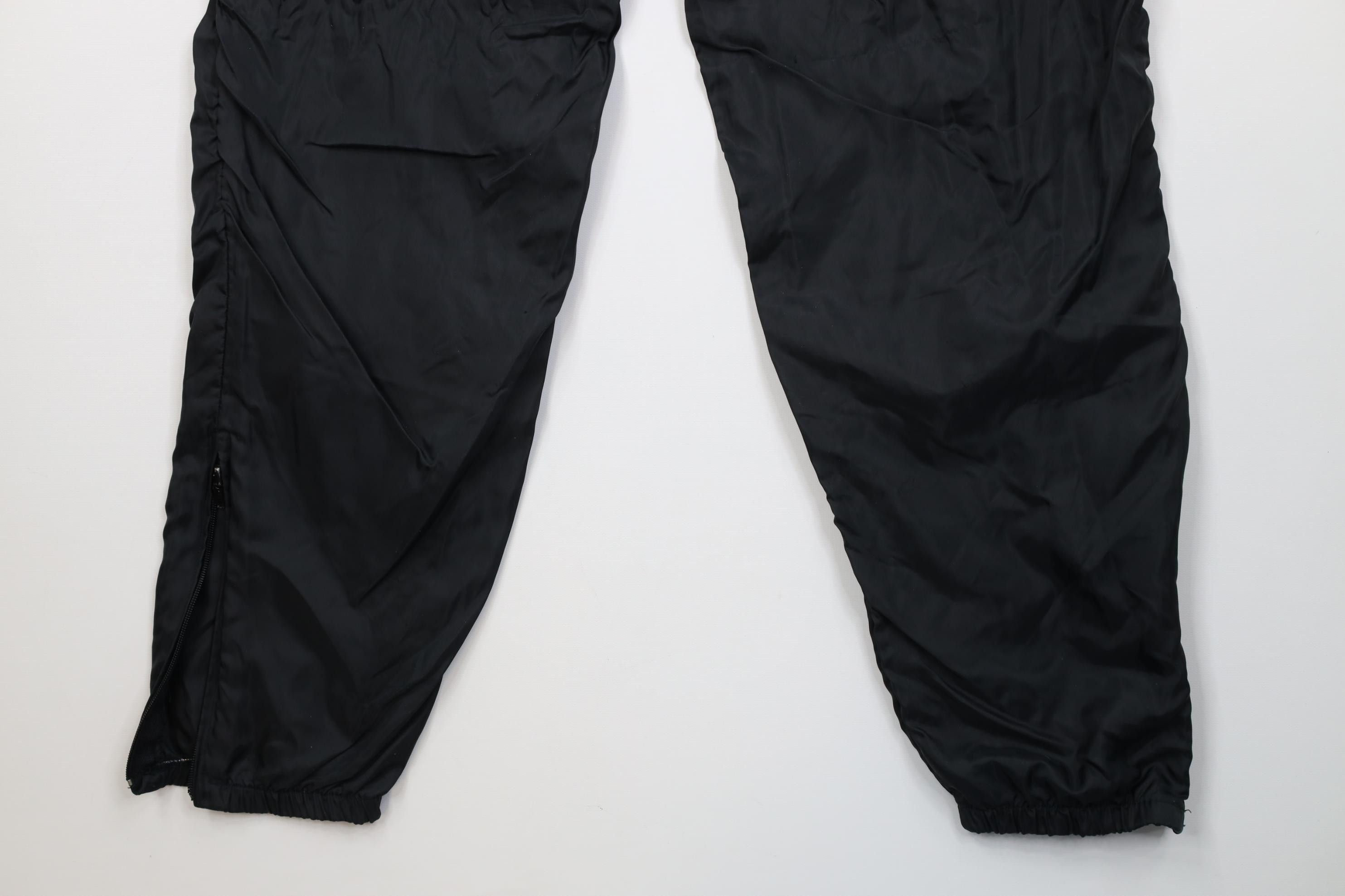 Vintage Vintage 90s Streetwear Windbreaker Joggers Pants USA Black Size US 34 / EU 50 - 12 Thumbnail