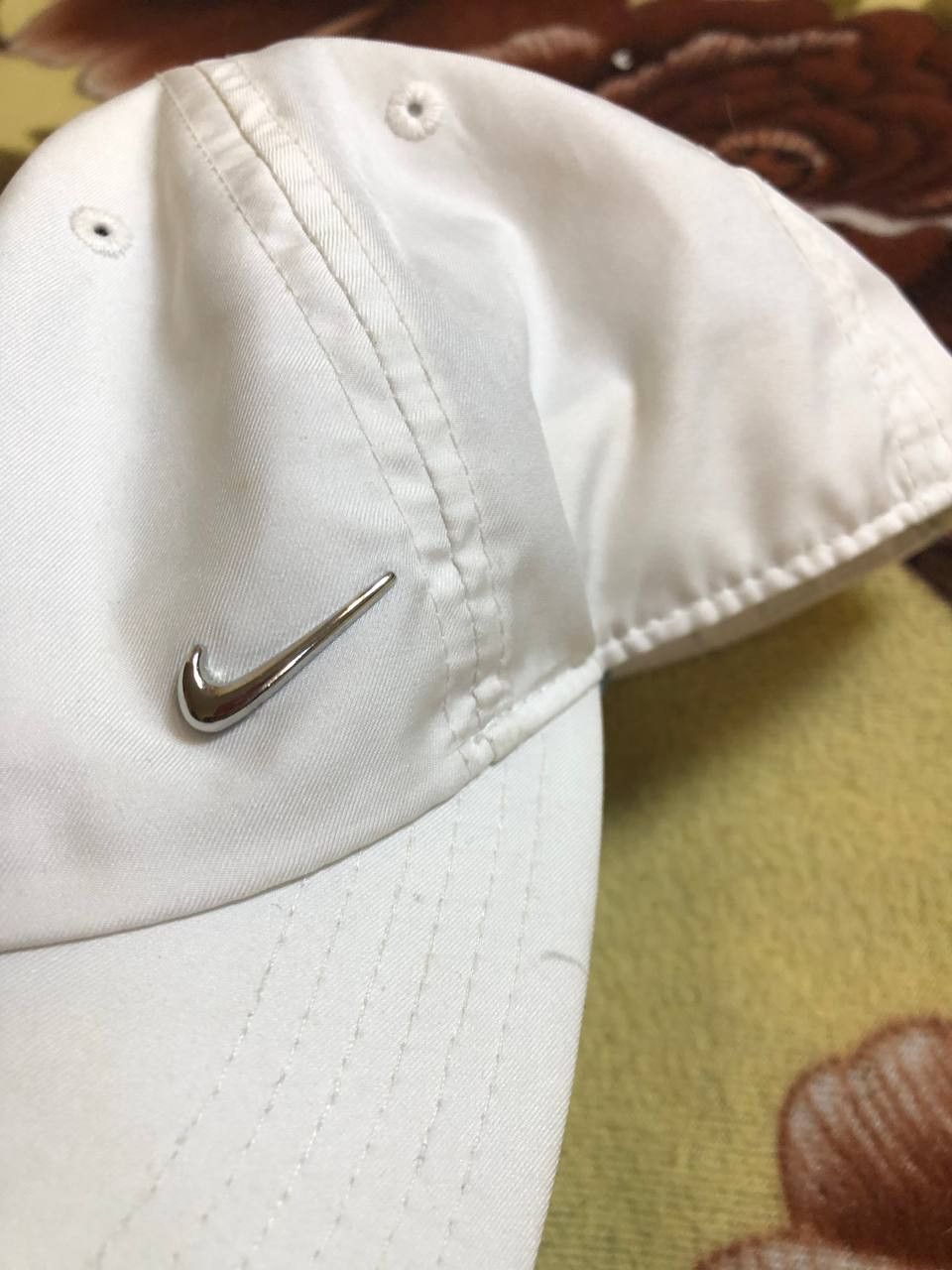 Nike Vintage Nike Swoosh Cotton Baseball Cap Size ONE SIZE - 7 Thumbnail