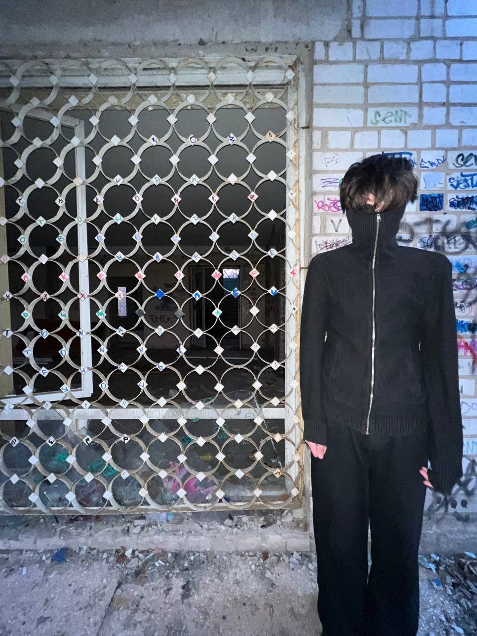 H&M × Vintage Vintage Y2K Archival Owens Style Long Collar Opium Hoodie Size US S / EU 44-46 / 1 - 1 Thumbnail