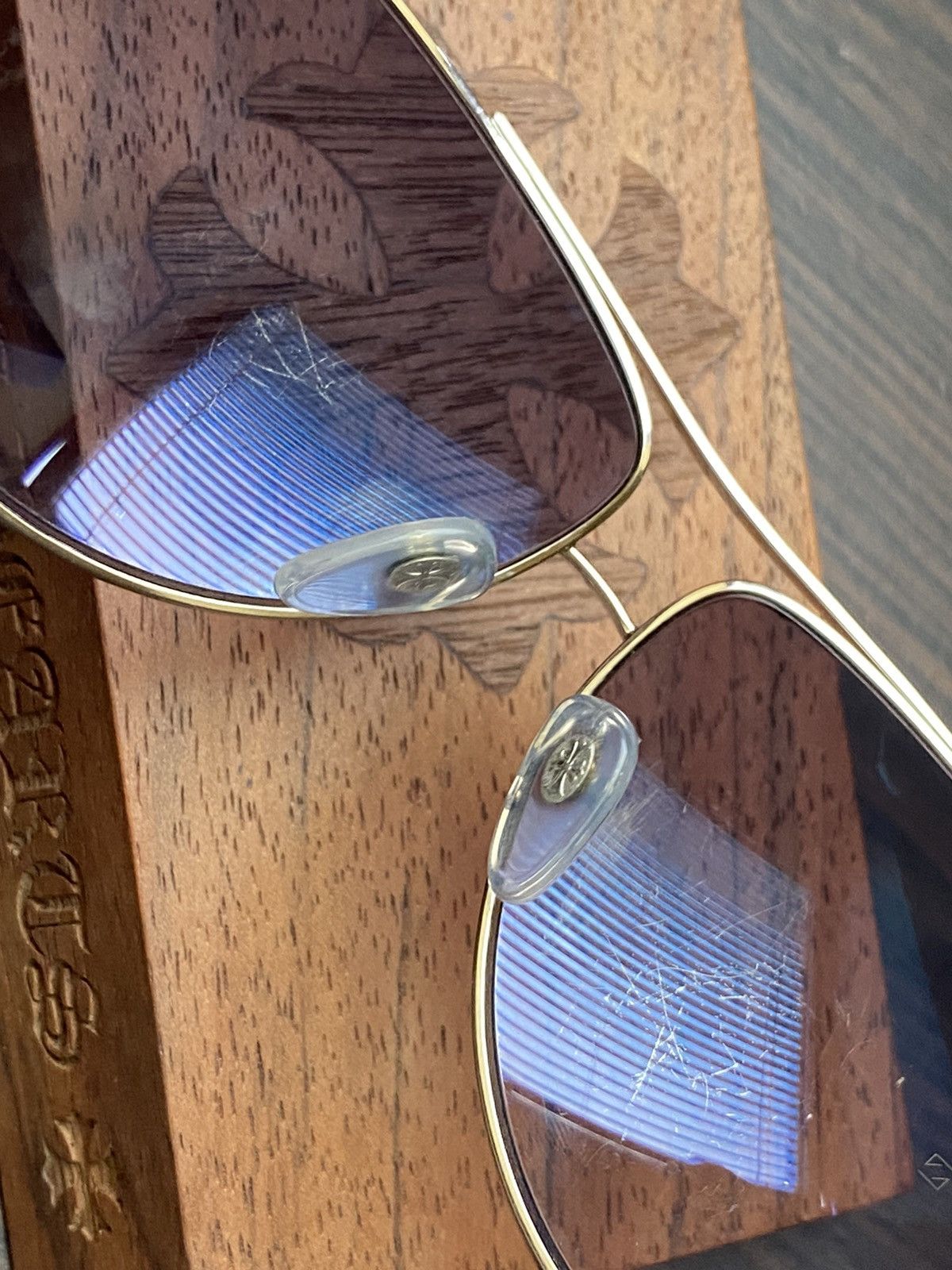 Chrome Hearts BABY GRAVY Chrome Hearts Sunglasses Size ONE SIZE - 13 Thumbnail