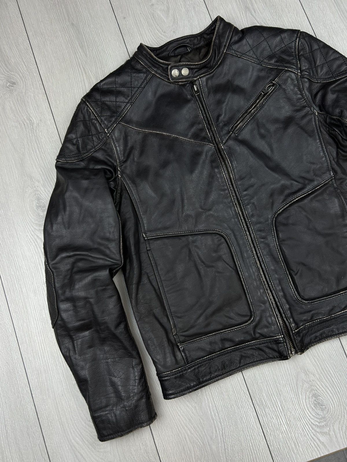 Other Leather Jacket Vintage Size S - M Dark Brown Size US M / EU 48-50 / 2 - 4 Thumbnail