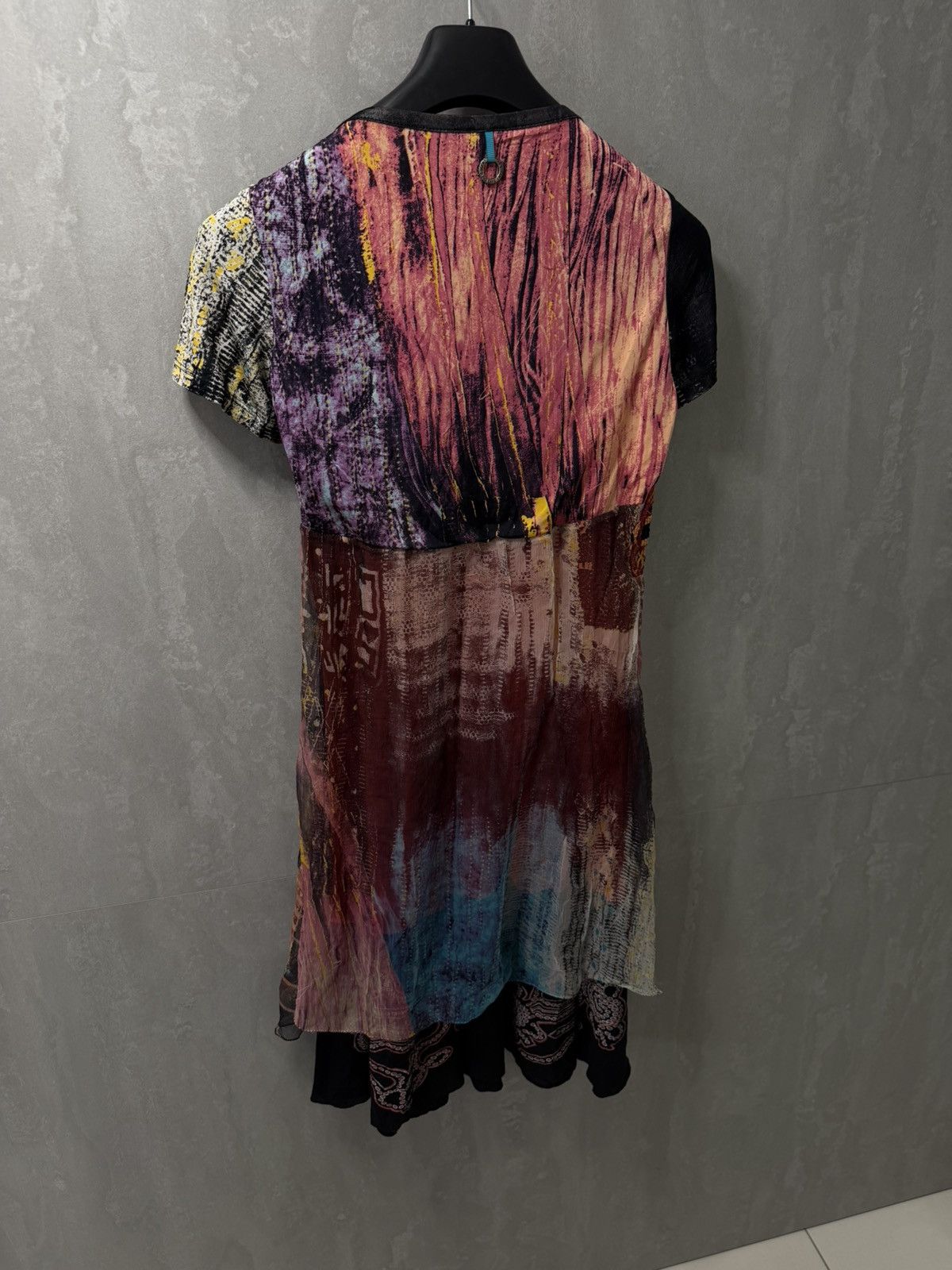 Other SAVE THE QUEEN Dress Bodycon Multicolor Print Shrot Sleeve Size XL / US 12-14 / IT 48-50 - 9 Thumbnail