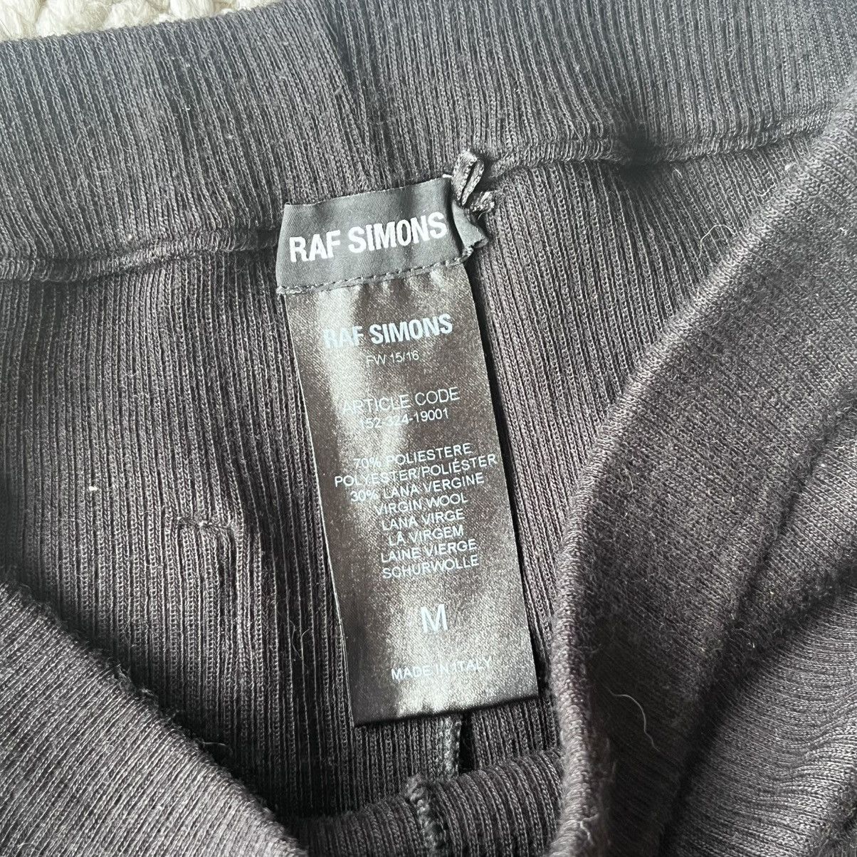 Raf Simons Raf Simons FW15 intarsia knit black sweatpants Size US 32 / EU 48 - 5 Thumbnail