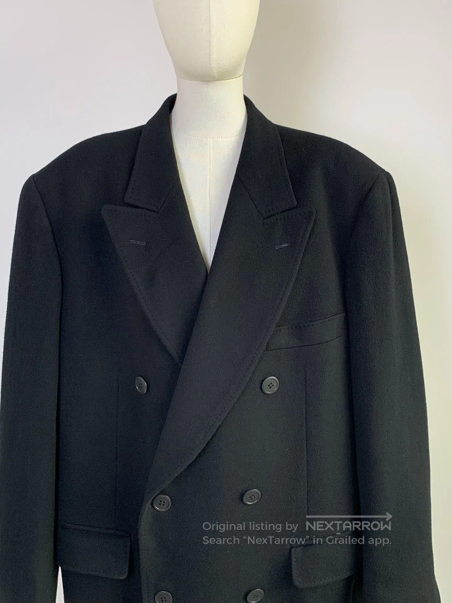 Christian Dior Monsieur Christian Dior Monsieur Cashmere Overcoat. Size US M / EU 48-50 / 2 - 3 Thumbnail