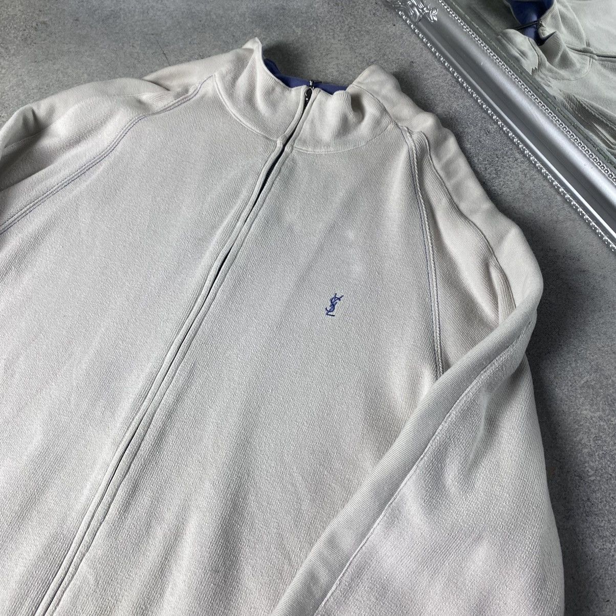 Yves Saint Laurent Vintage Yves Saint Lauren Zip Up Size XXL Size US XXL / EU 58 / 5 - 2 Thumbnail