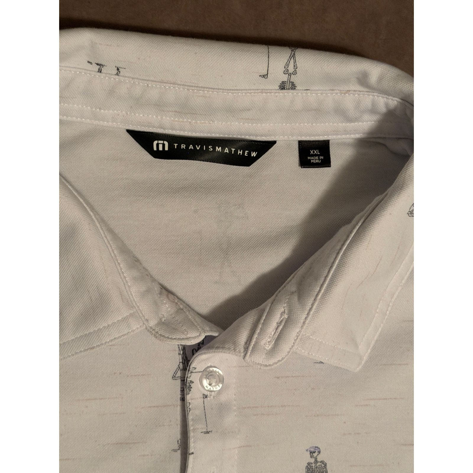 TravisMathew Travis Mathews Men's Lost City Polo -XXL Size US XXL / EU 58 / 5 - 6 Thumbnail