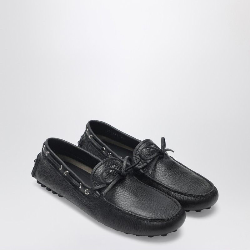 Prada Prada Black Leather Loafers With Strap Size US 9.5 / EU 42-43 - 1 Thumbnail