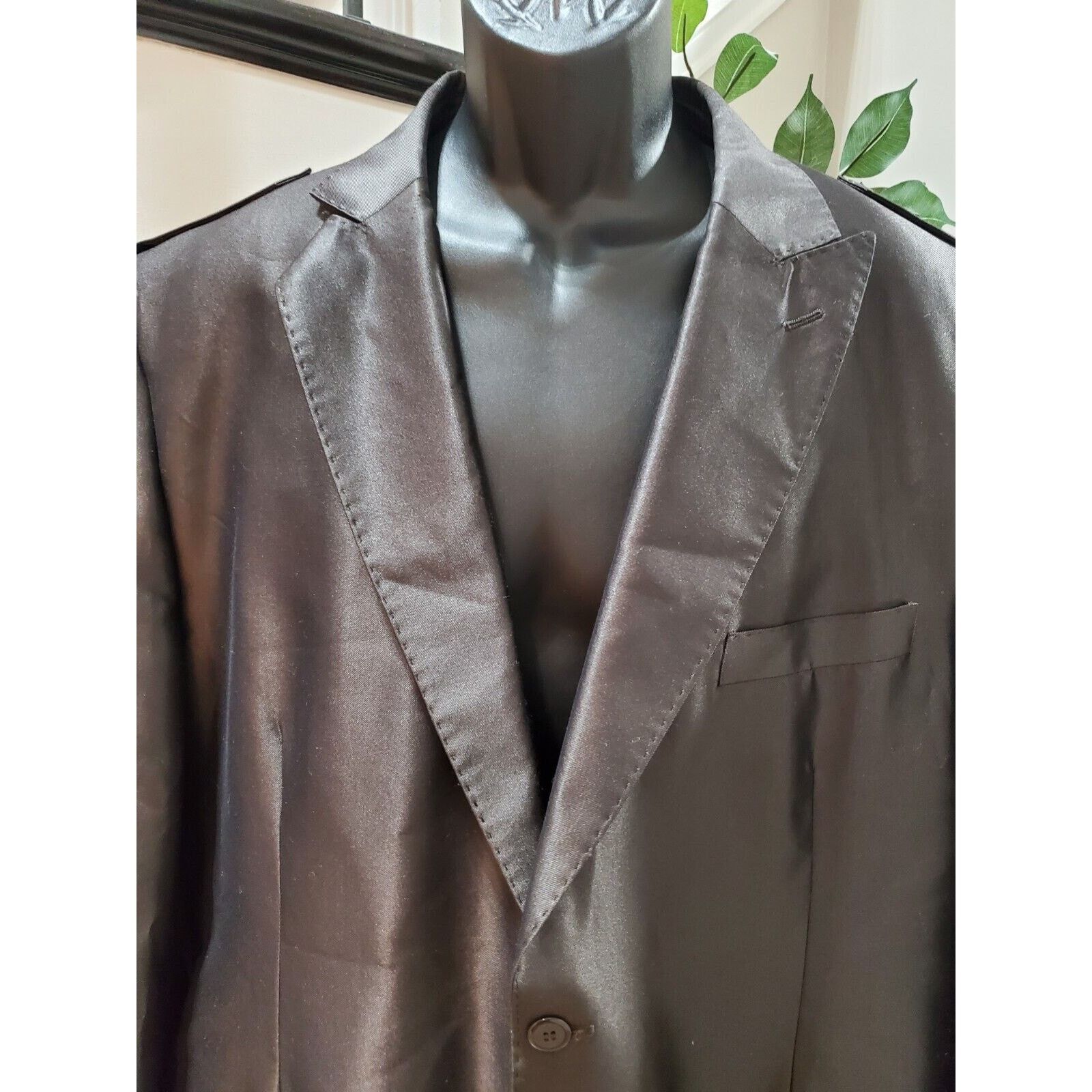 Other E.J. Samuel Designer Polyester Long Sleeve Blazer Size 48 Size 48R - 2 Thumbnail