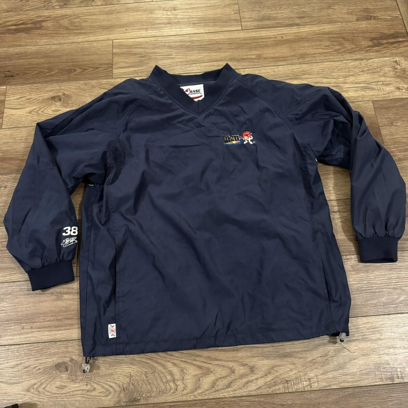 Chase Authentics Vintage Y2K Nascar M&M's 38 Racing Windbreaker Pullover Size US L / EU 52-54 / 3 - 1 Thumbnail