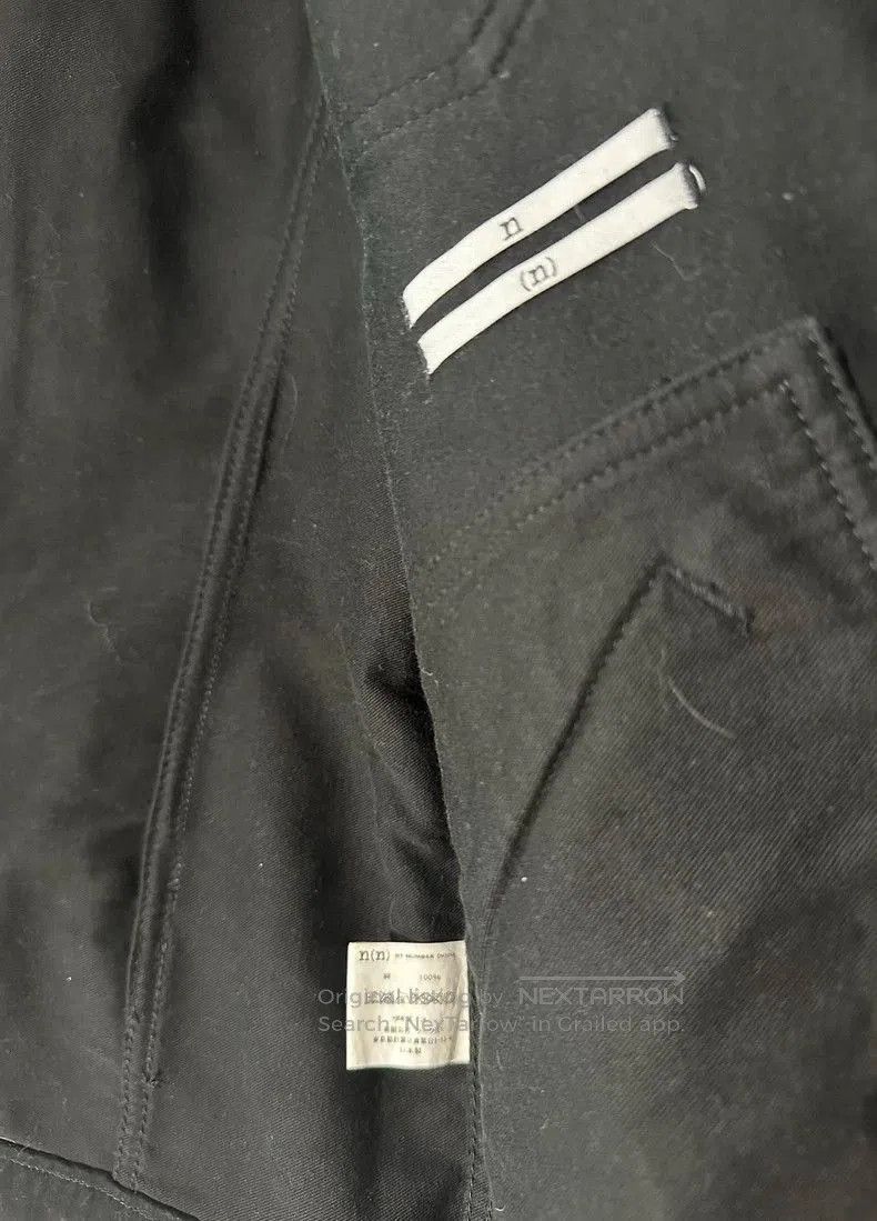 Number (N)ine n(n) BY NUMBER (N)INE Velvet Stud Jacket. Size US L / EU 52-54 / 3 - 8 Thumbnail