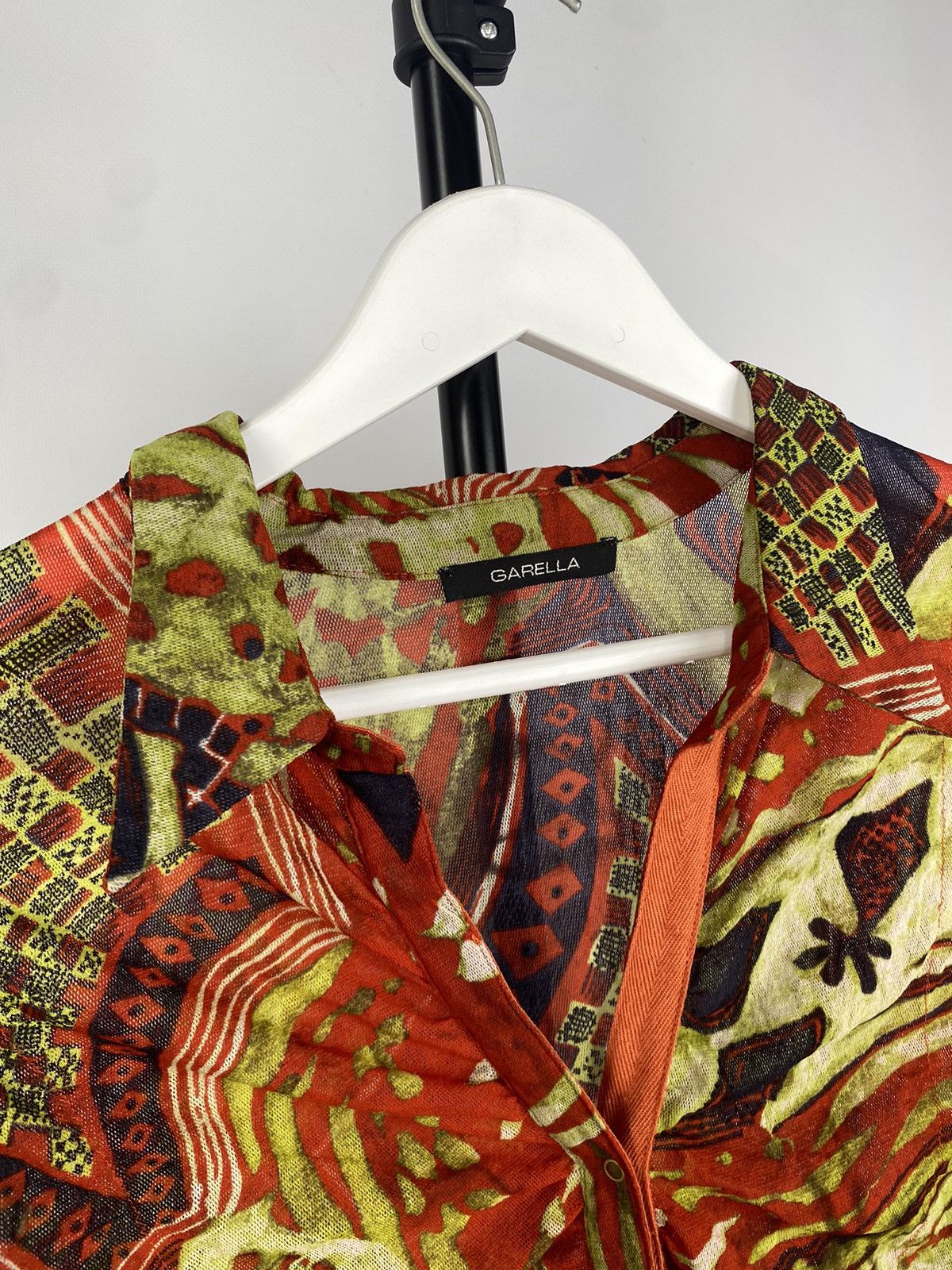Designer × Japanese Brand Garella Jean Paul Gaultier Style Mesh Top Blouses Size M / US 6-8 / IT 42-44 - 3 Thumbnail