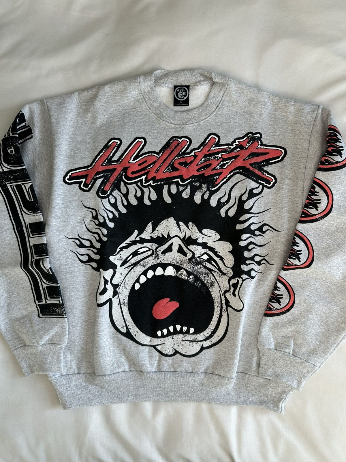 HELLSTAR Hellstar Records Sweatshirt Overseas Exclusive All Over Cap Size US L / EU 52-54 / 3 - 1 Thumbnail