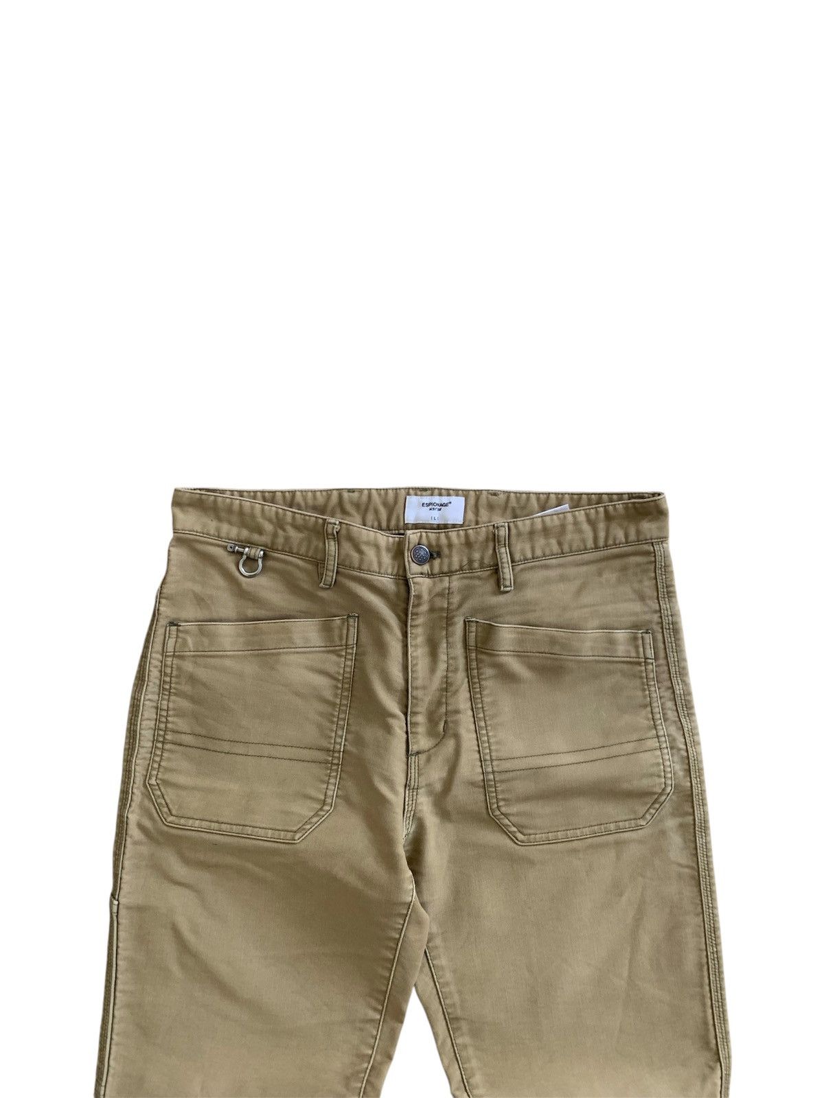 Japanese Brand Espionage Military 13 Star Button Canvas Trousers Size US 32 / EU 48 - 3 Thumbnail