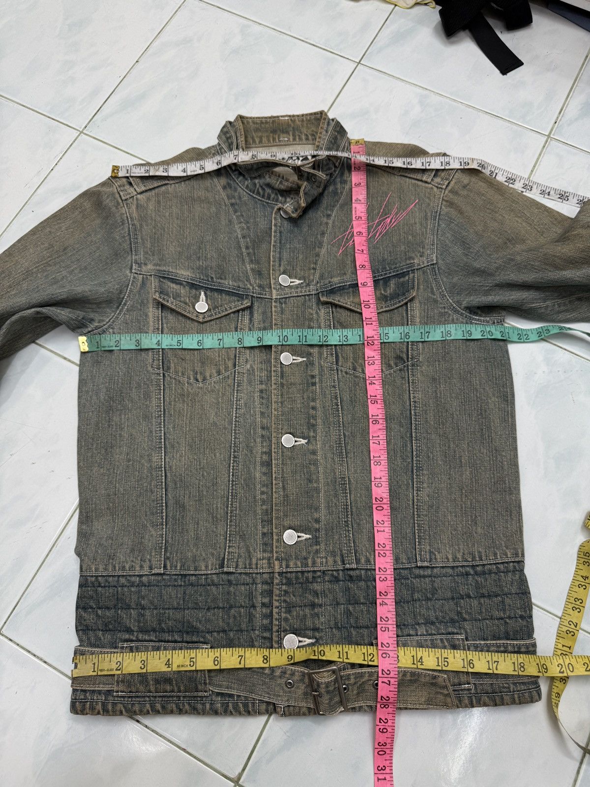 Hypebeast 🔥🔥🔥ARCHIVE LITH TOKYO DENIM JACKET Size US M / EU 48-50 / 2 - 12 Thumbnail