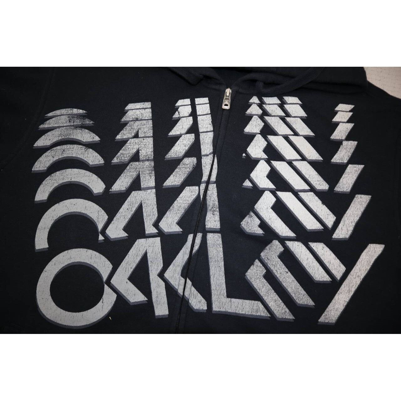 Oakley Vintage Y2K Oakley Full Zip Hoodie Black Size L Malaysia Size US L / EU 52-54 / 3 - 8 Thumbnail