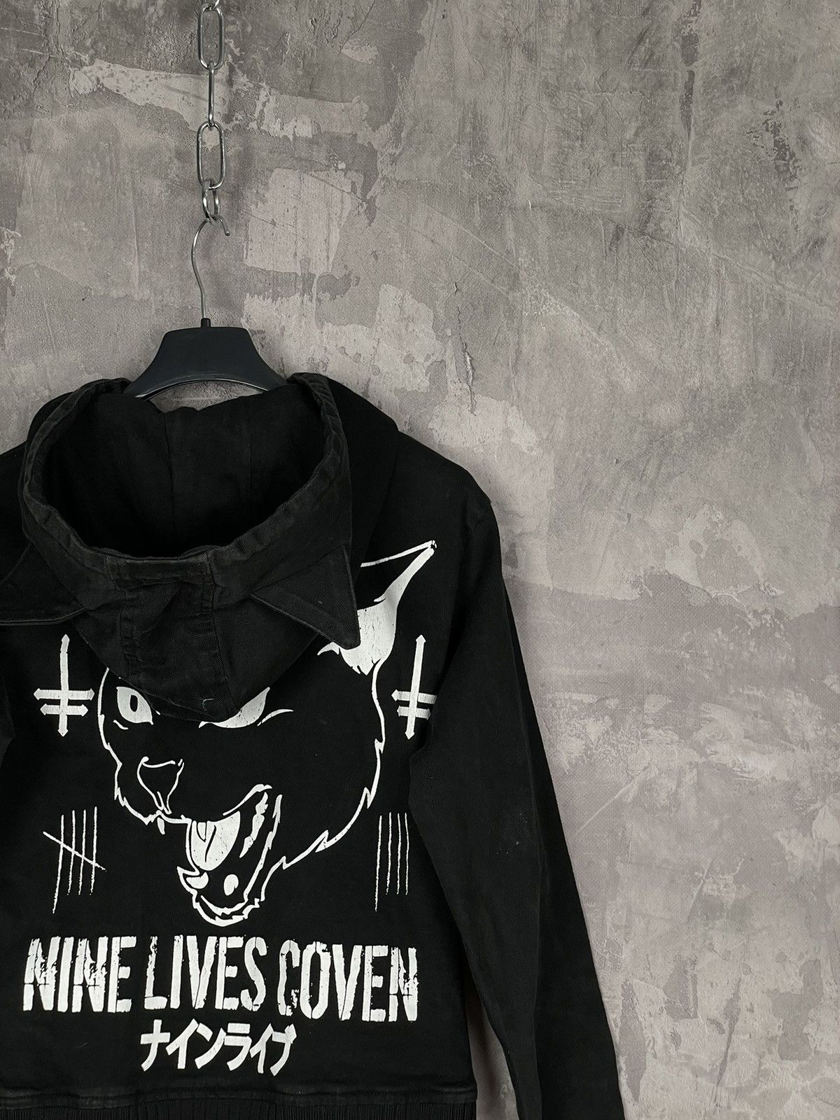 If Six Was Nine × Le Grande Bleu (L.G.B.) × Vintage Vintage Hysteric Glamour Style Japanese Y2K Zip Hoodie Size S / US 4 / IT 40 - 11 Thumbnail