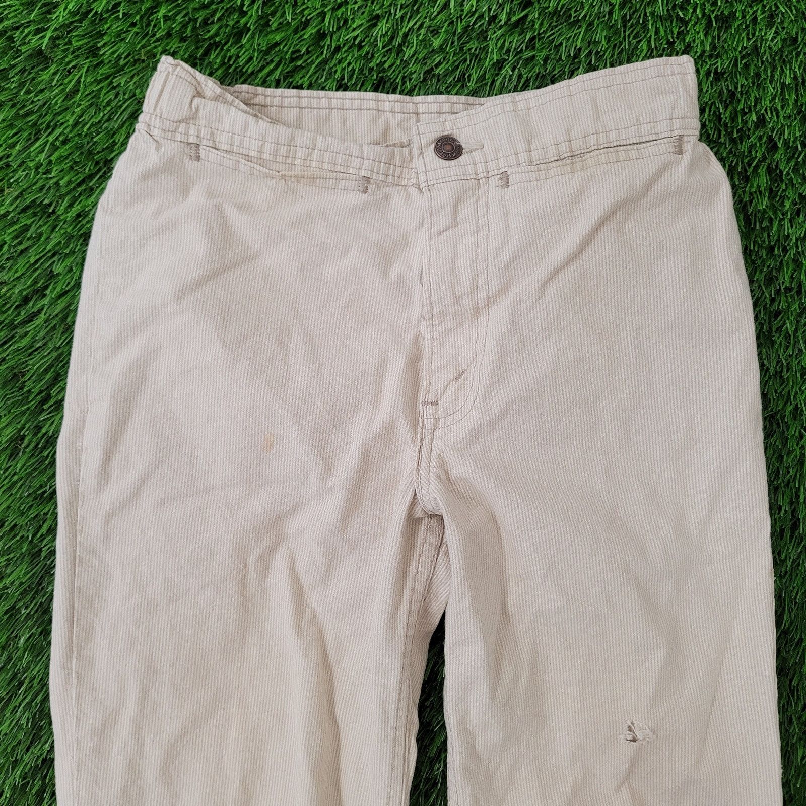 Levi's Vintage 70s LEVIS Flared Pants Women 1/2 26x32 Corduroy USA Size 26" / US 2 / IT 38 - 4 Thumbnail