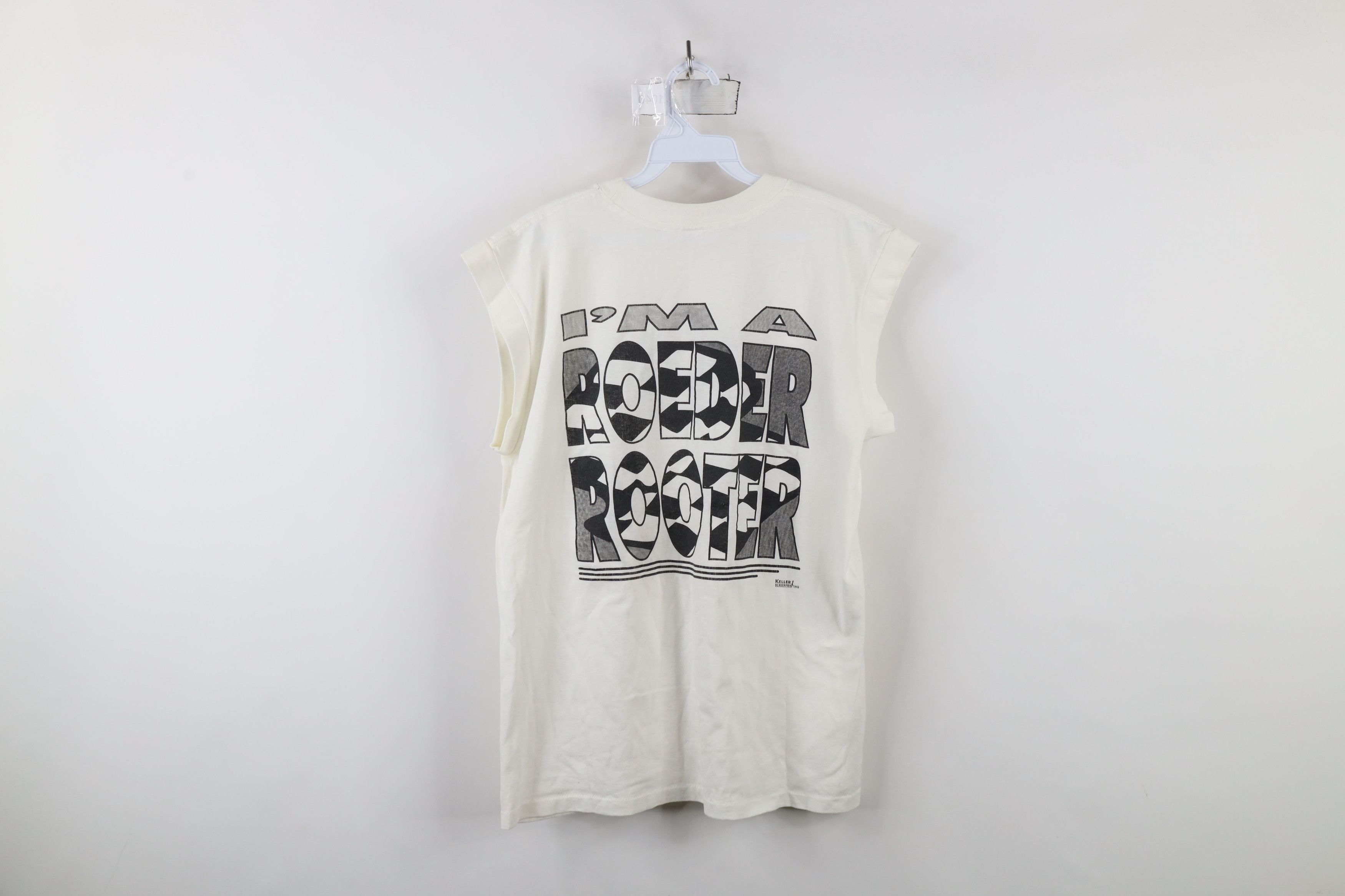 Vintage Vintage 80s 90s Racing Team Geo Jess Sleeveless T-Shirt USA Size US L / EU 52-54 / 3 - 13 Thumbnail