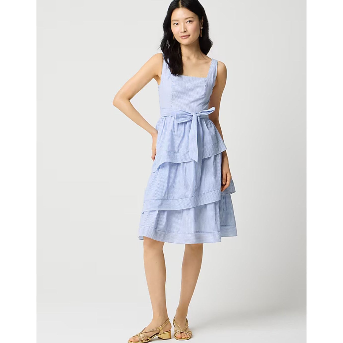 blue dress baby shower Shop Baby Blue Baby Shower Maxi A line Dress main image 0