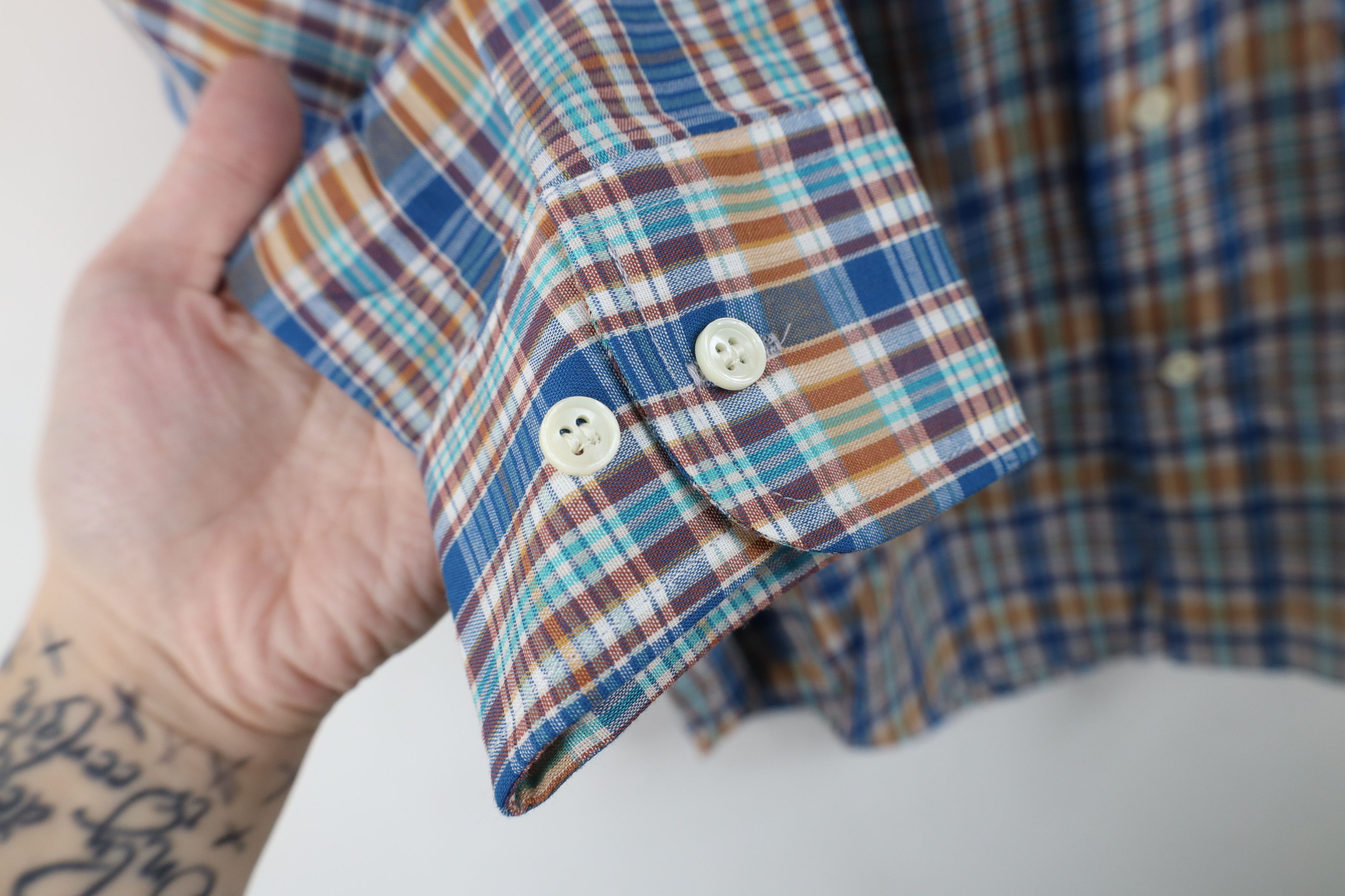 Vintage Deadstock Vintage 70s 80s Streetwear Button Down Shirt Size US M / EU 48-50 / 2 - 8 Thumbnail