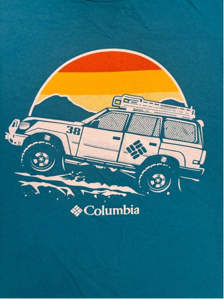 Columbia Men's Columbia Graphic Tee T-Shirt XL Blue Size US XL / EU 56 / 4 - 6 Thumbnail