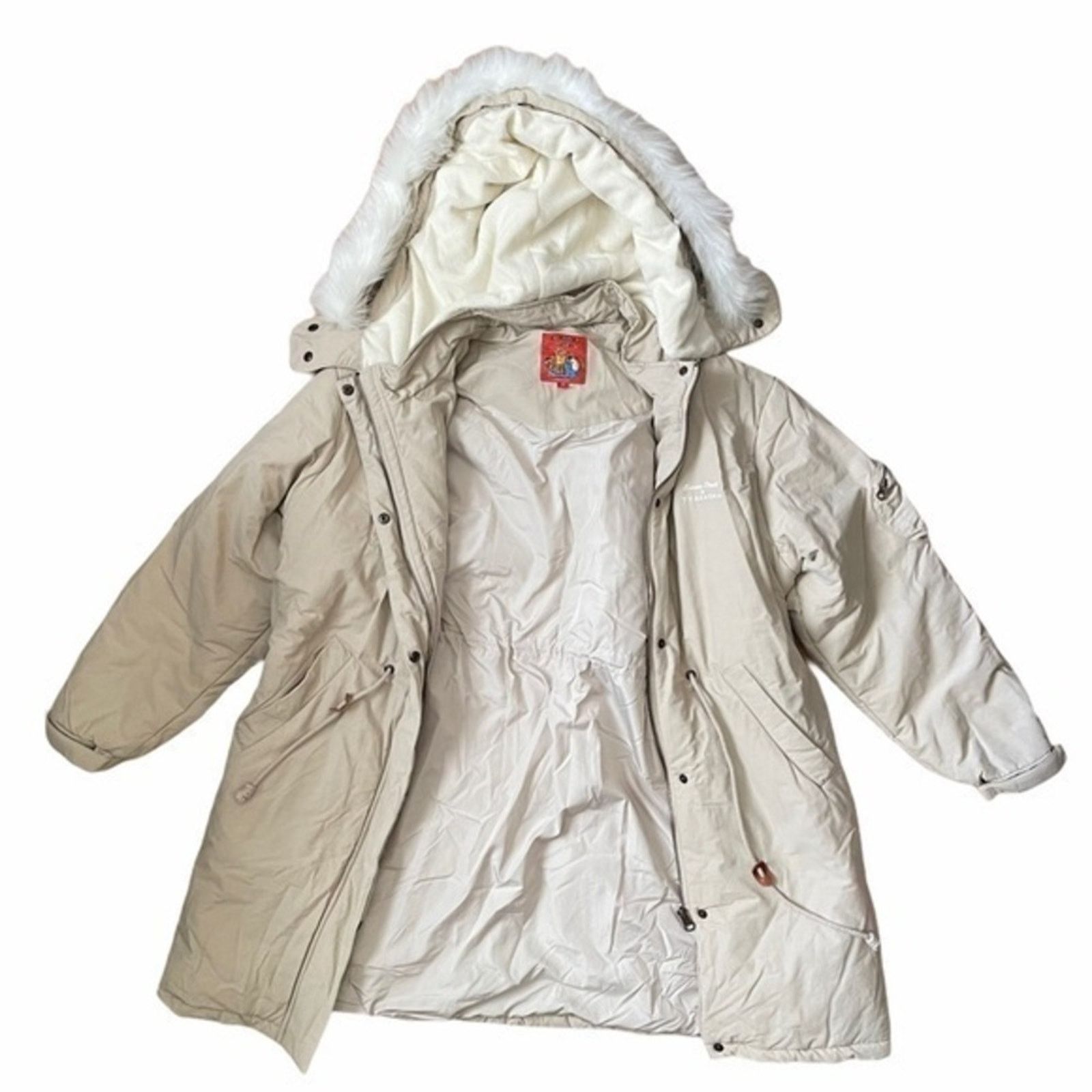 Other RARE Sesame Street x Tyakasha Streetwear Faux Fur Parka Coat Size S / US 4 / IT 40 - 4 Thumbnail