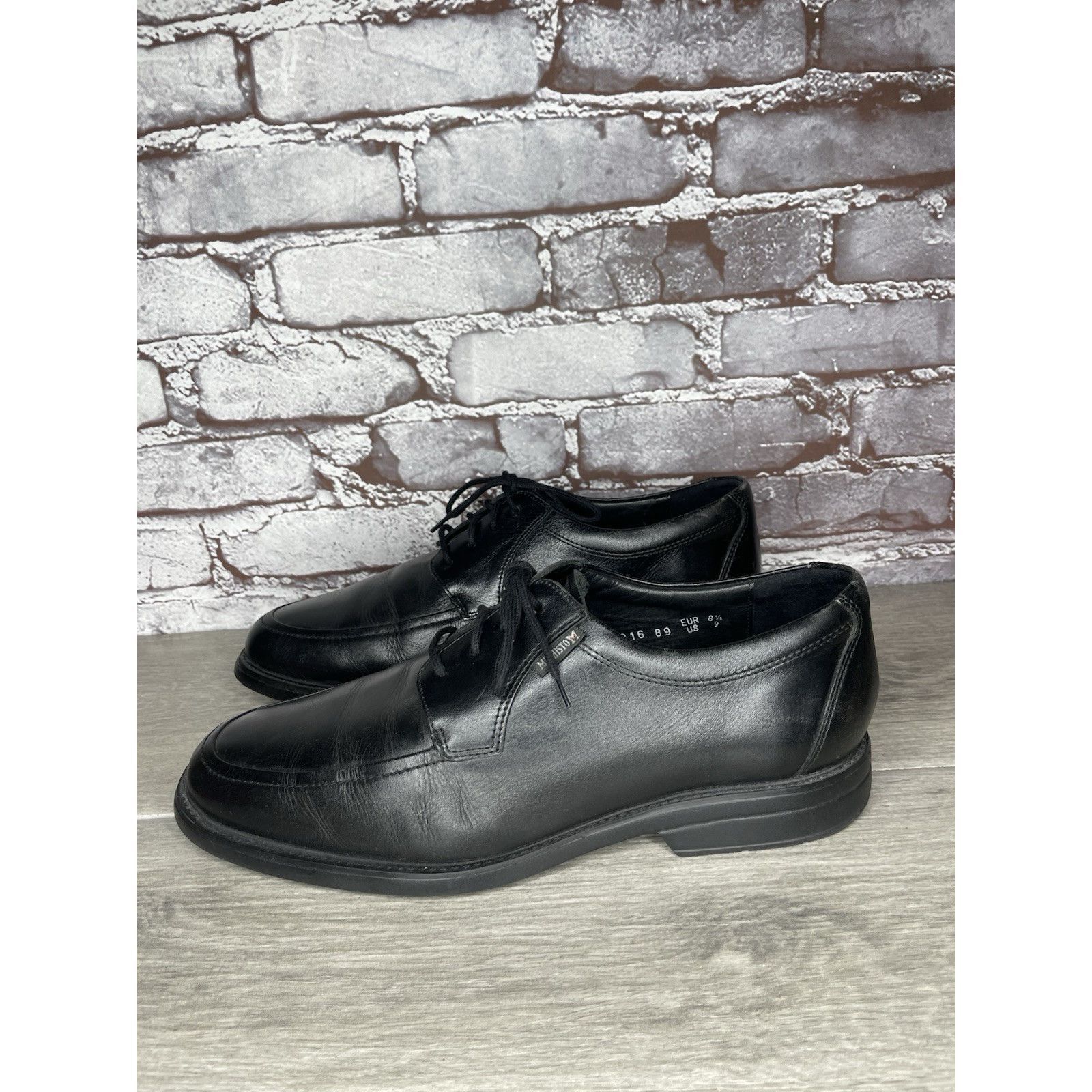 Mephisto Mephisto Air-Jet Black Leather Comfort Oxfords Casual Shoes Size US 9 / EU 42 - 19 Thumbnail