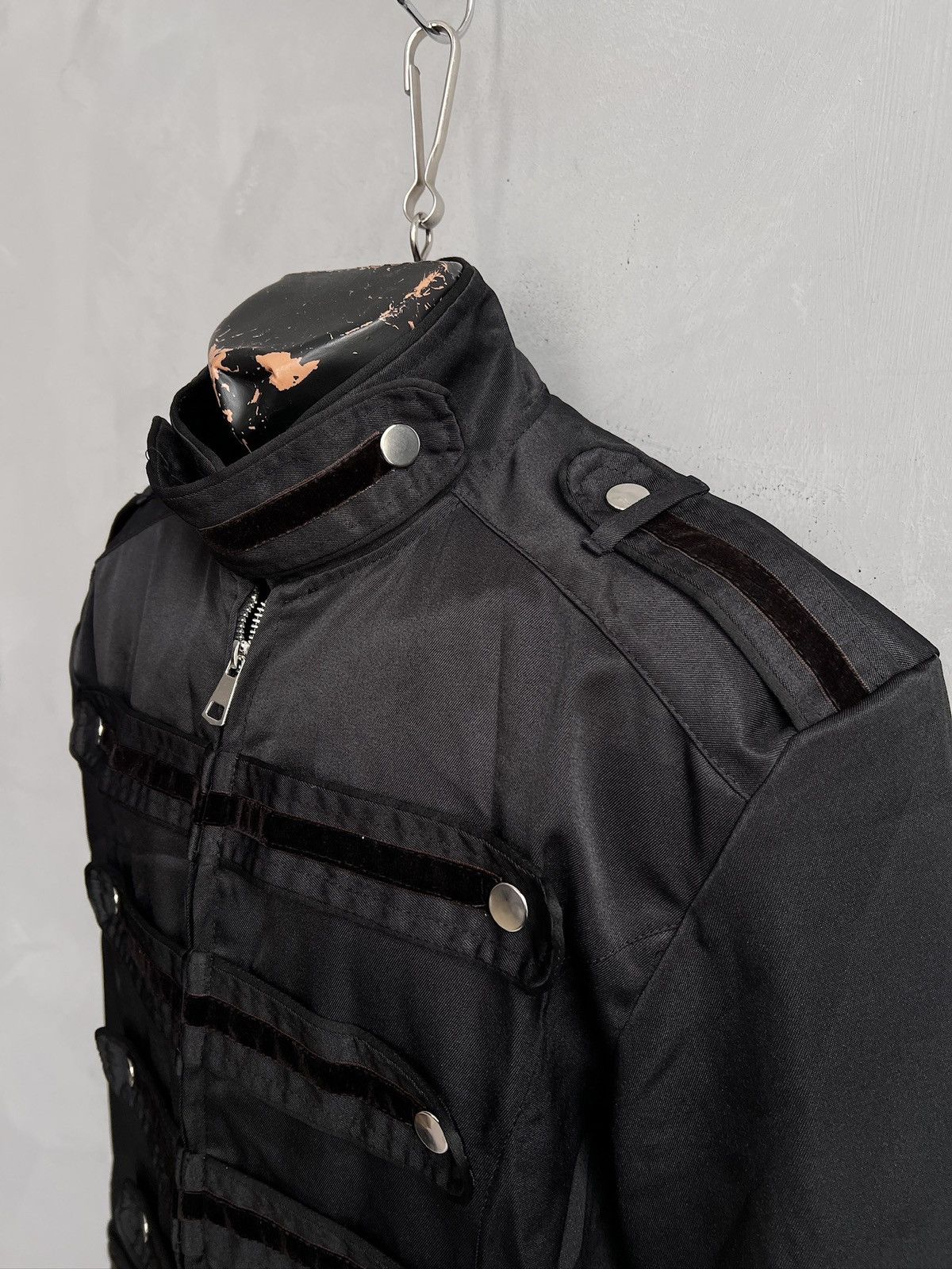 Hysteric Glamour Rare napoleon black opium Hysteric glamour style buttons y2k Size US L / EU 52-54 / 3 - 6 Thumbnail