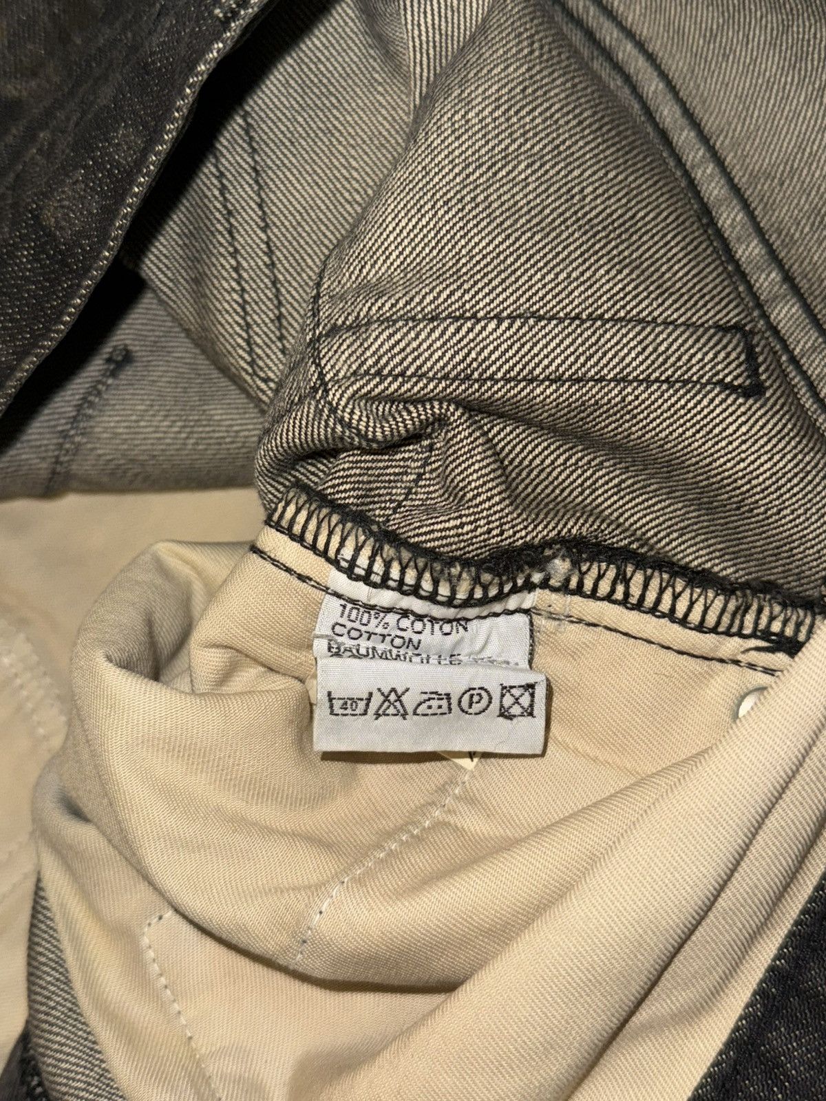 Dior × Hedi Slimane AW04 “VOTC” Luster Denim Size US 31 - 6 Thumbnail