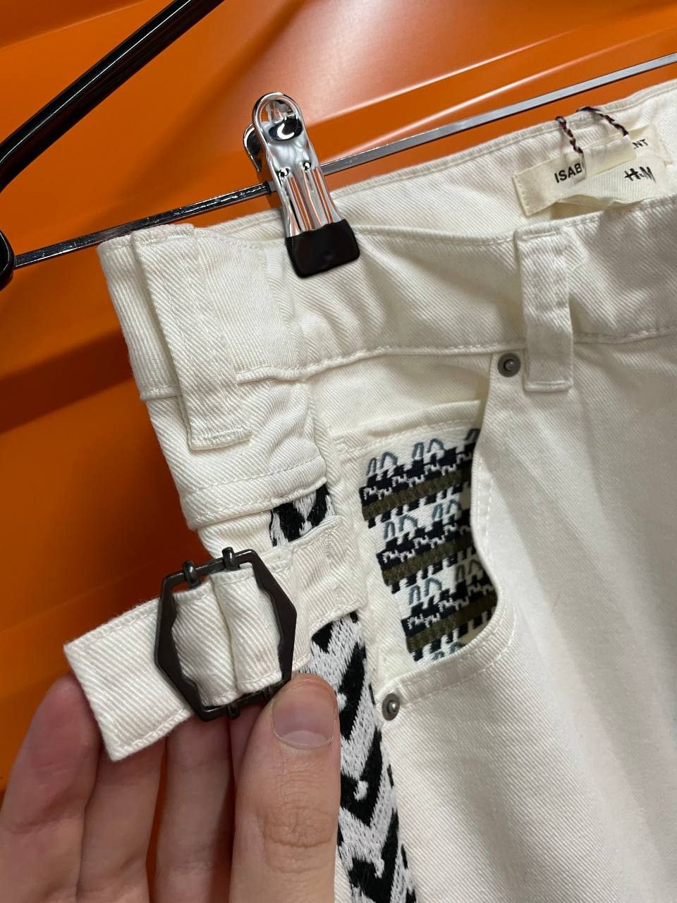 Isabel Marant *NWT* Isabel Marant Jeans Art Embroidery Size US 33 - 3 Thumbnail