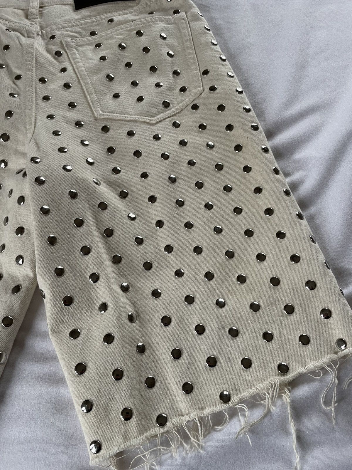 Stussy × Wales Bonner Stussy x Wales Bonner Studded Shorts - FW25 Size US 30 / EU 46 - 18 Thumbnail