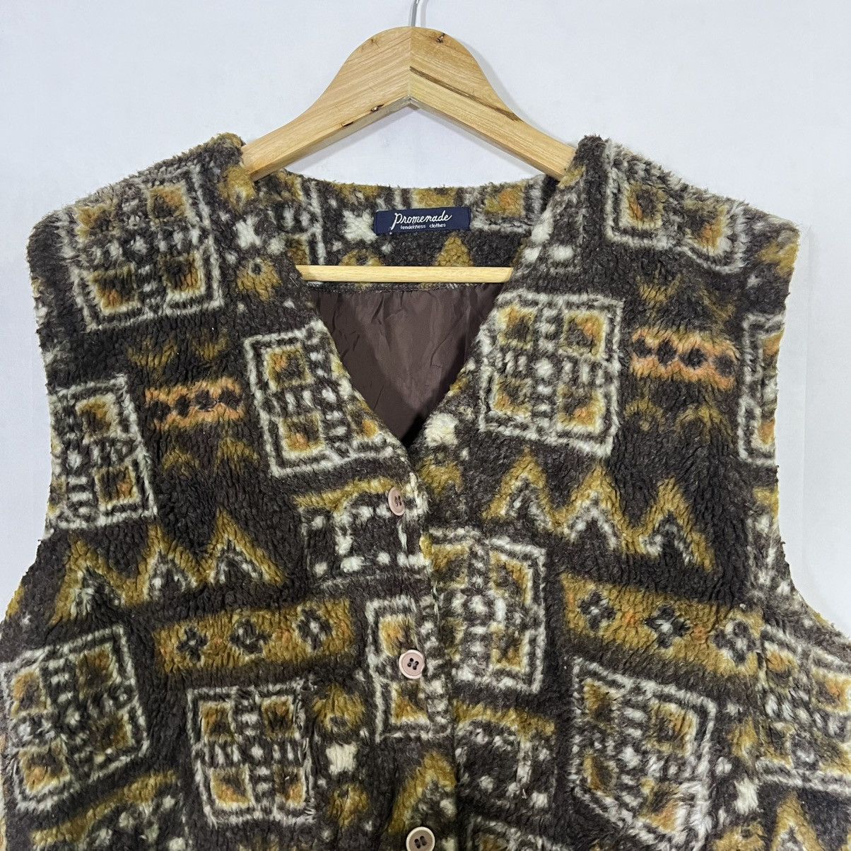 Kapital VINTAGE PROME MADE JAPANESE BRAND NATIVE WOOL VEST Size US L / EU 52-54 / 3 - 4 Thumbnail