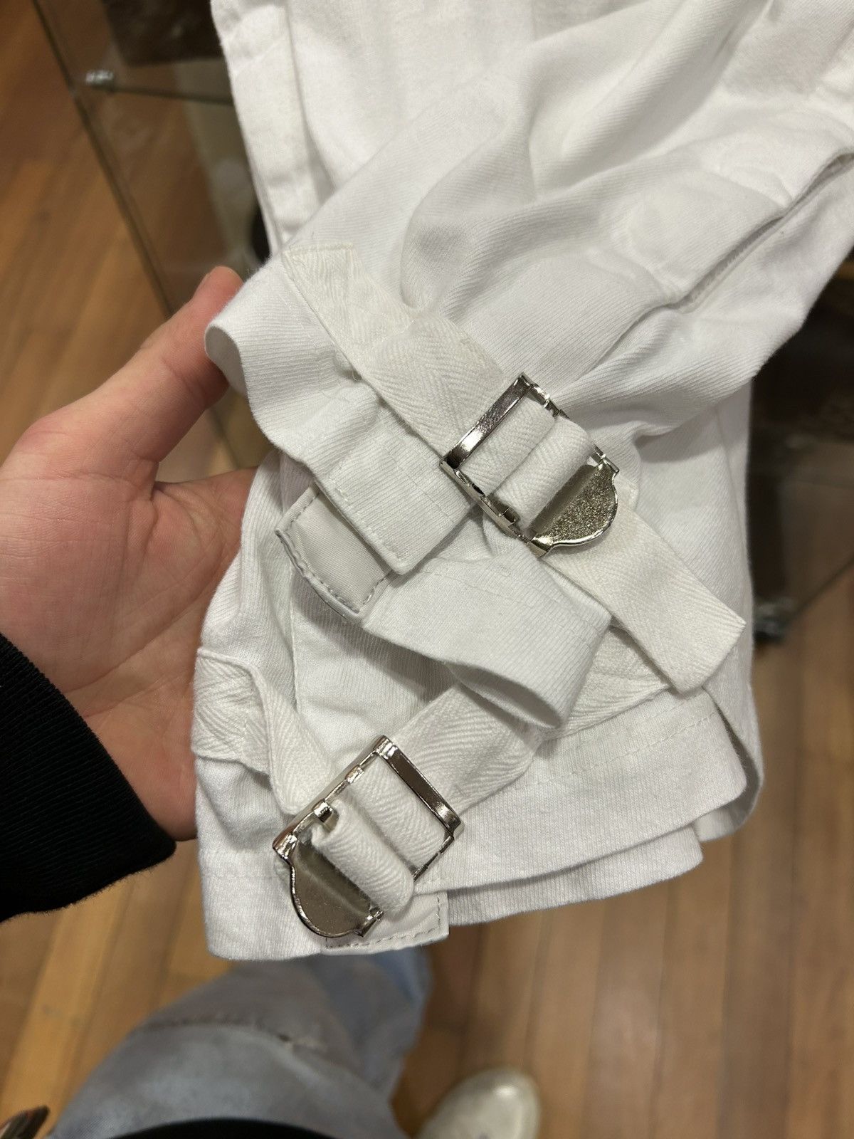 Sacai Sacai Side Button tee Size US L / EU 52-54 / 3 - 3 Thumbnail