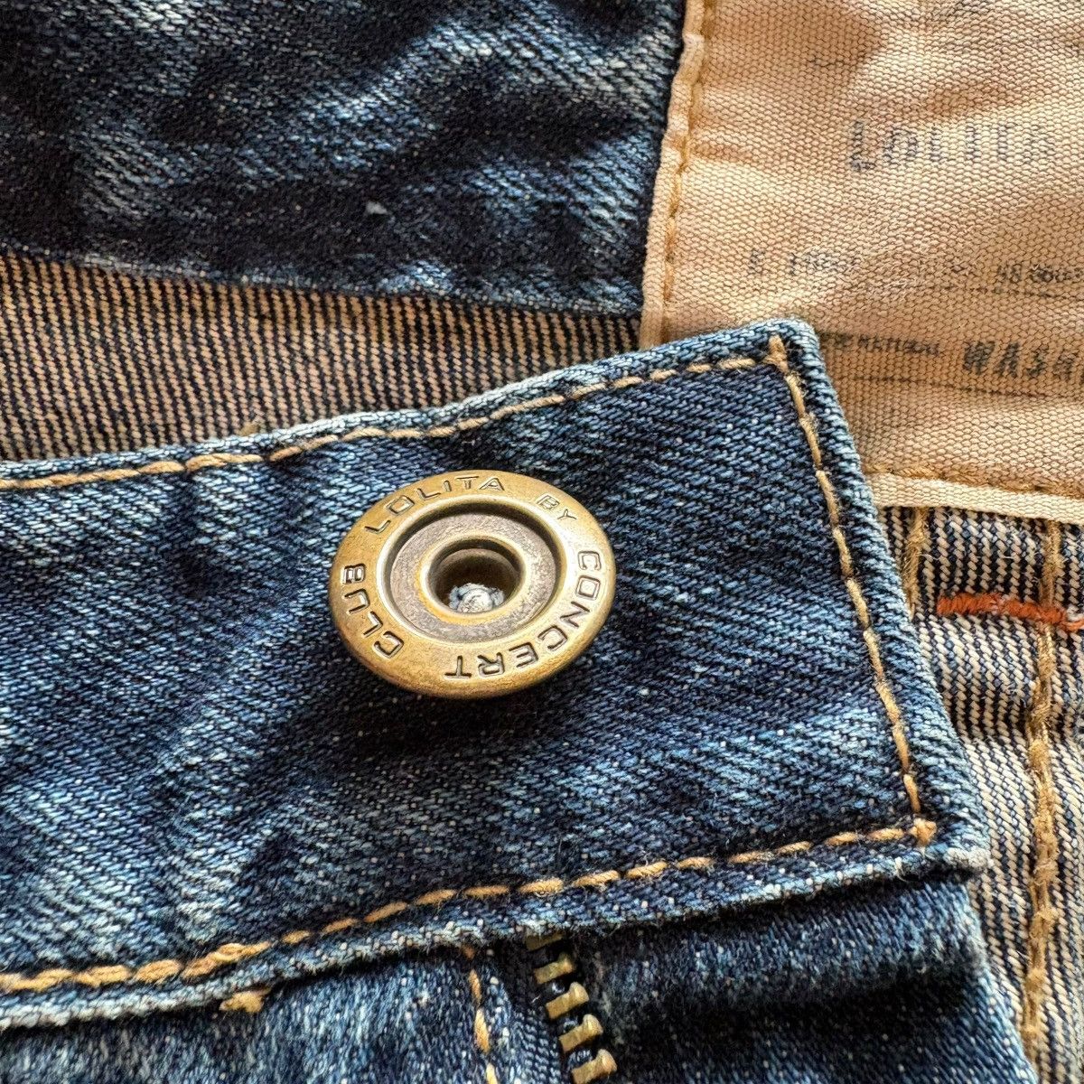 Japanese Brand LOLITA JEANS Y2K STREETWEAR Size US 30 / EU 46 - 7 Thumbnail