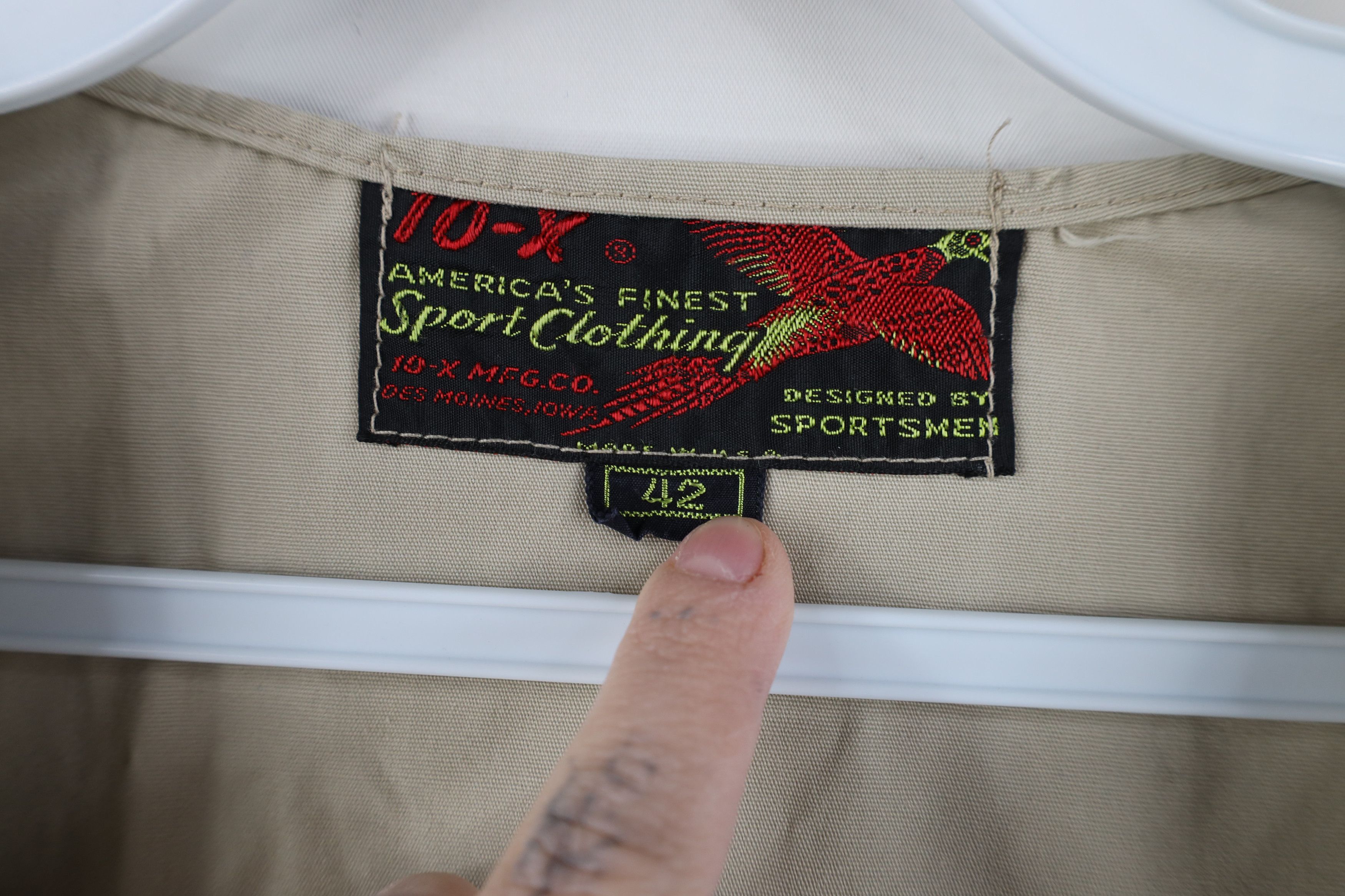 Vintage Vintage 70s Streetwear Hunting Tactical Vest Jacket USA Size US XXL / EU 58 / 5 - 6 Thumbnail