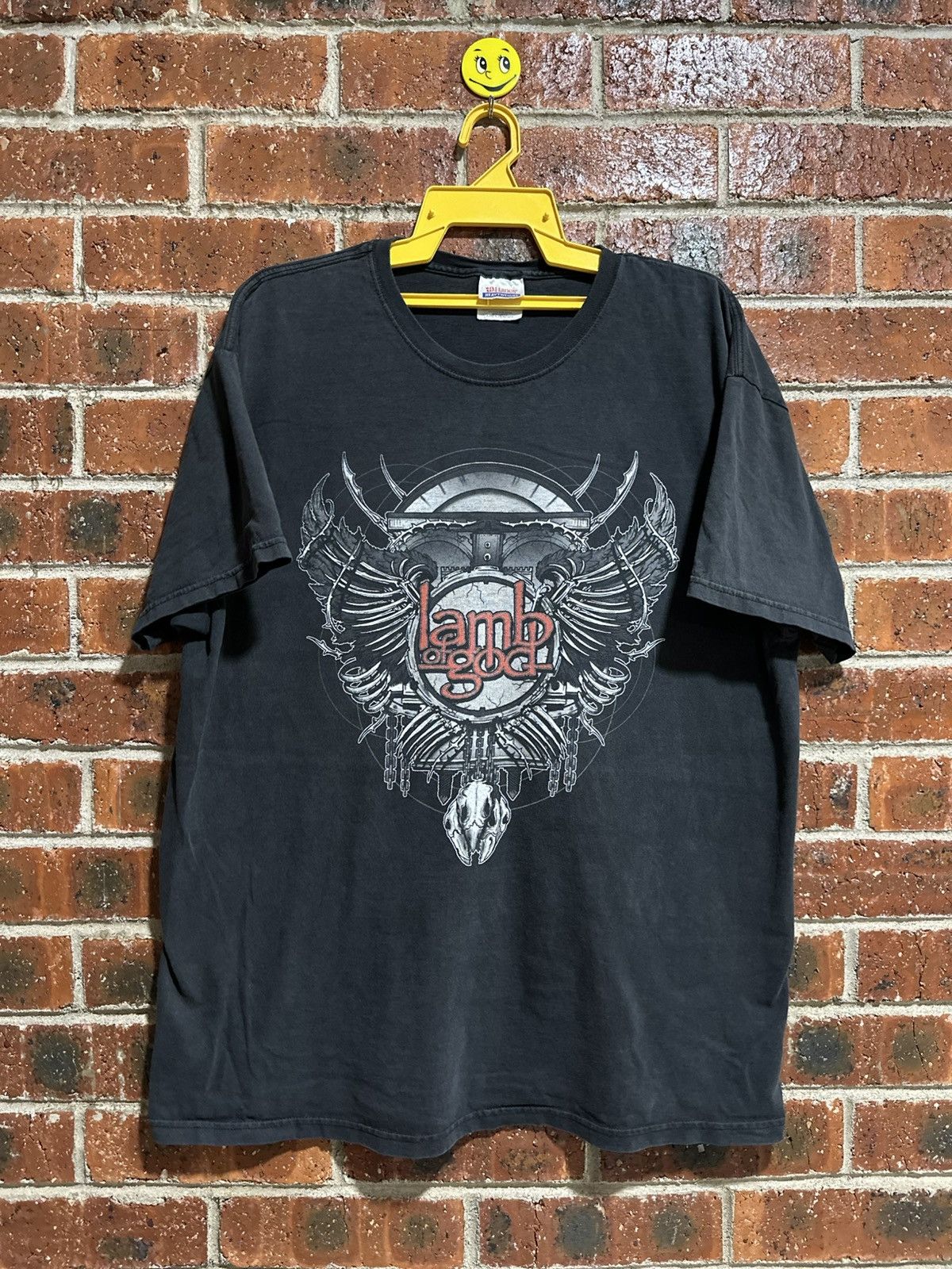 Band Tees Vintage Lamb Of God Faded Tee Size US XL / EU 56 / 4 - 1 Thumbnail
