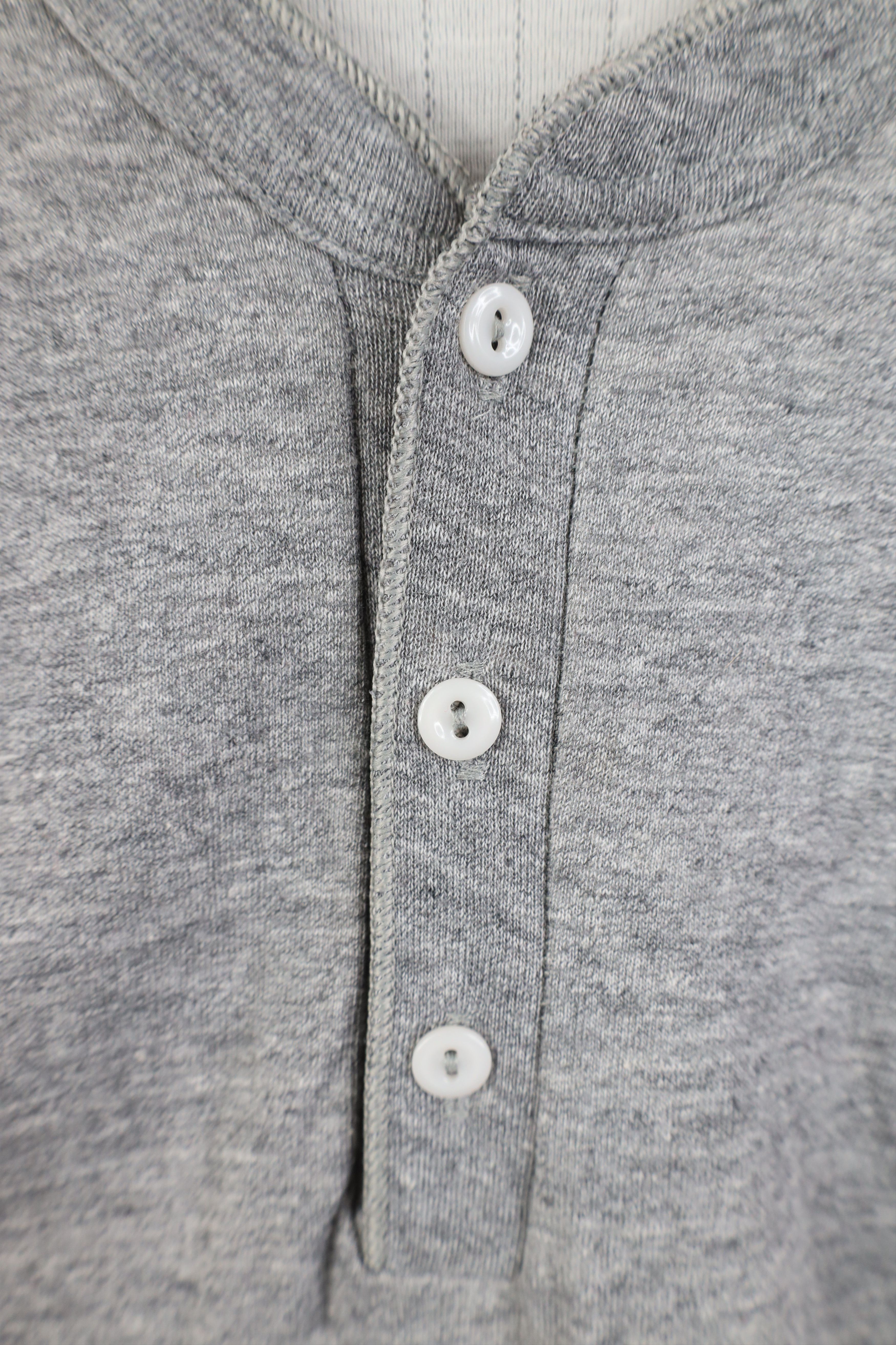 Vintage Vintage 70s Wall Thermal Knit Raglan Henley T-Shirt USA Size US L / EU 52-54 / 3 - 4 Thumbnail