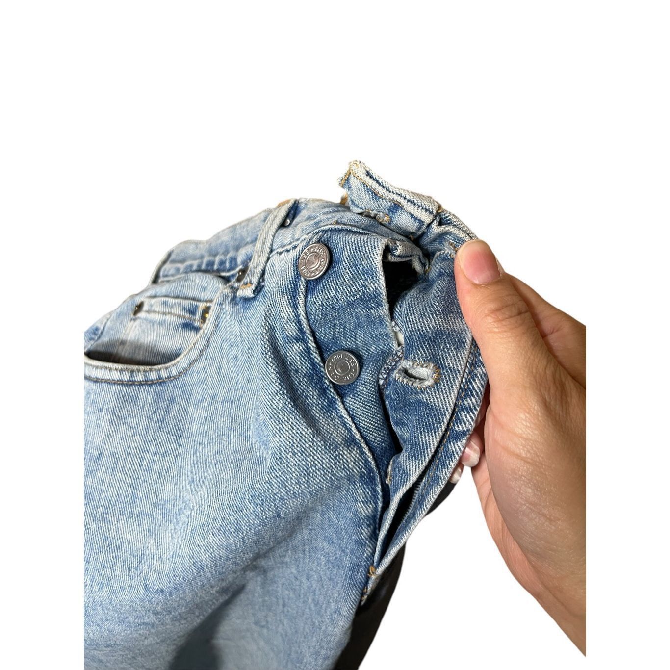 Gap Vintage Gap Button Fly High Rise Mom Jeans Size 11/12 Size 34" / US 12 / IT 48 - 10 Thumbnail