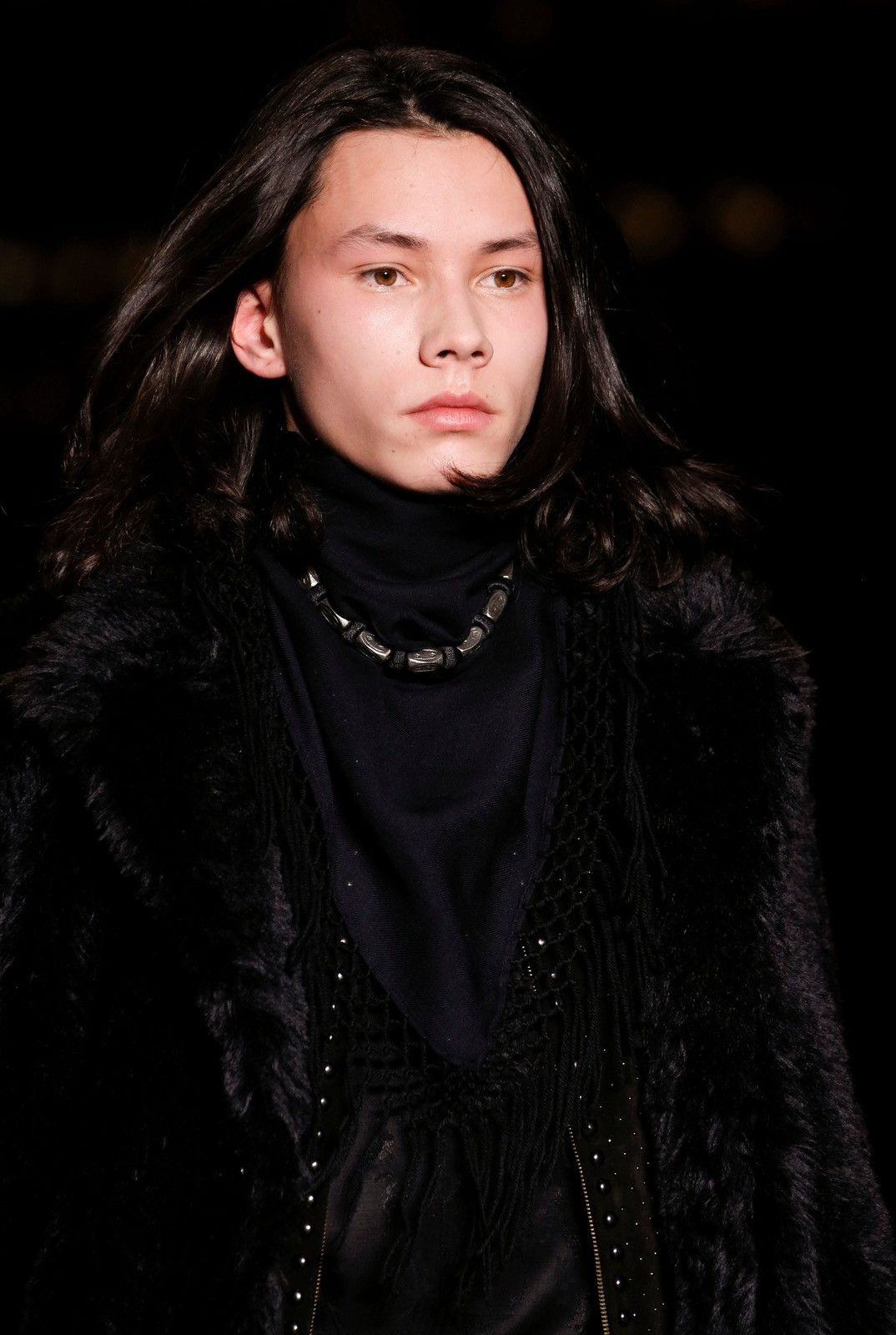 Saint Laurent Paris Saint Laurent Paris AW18 Mohair Fur Coat Sz. 50 Size US M / EU 48-50 / 2 - 2 Thumbnail