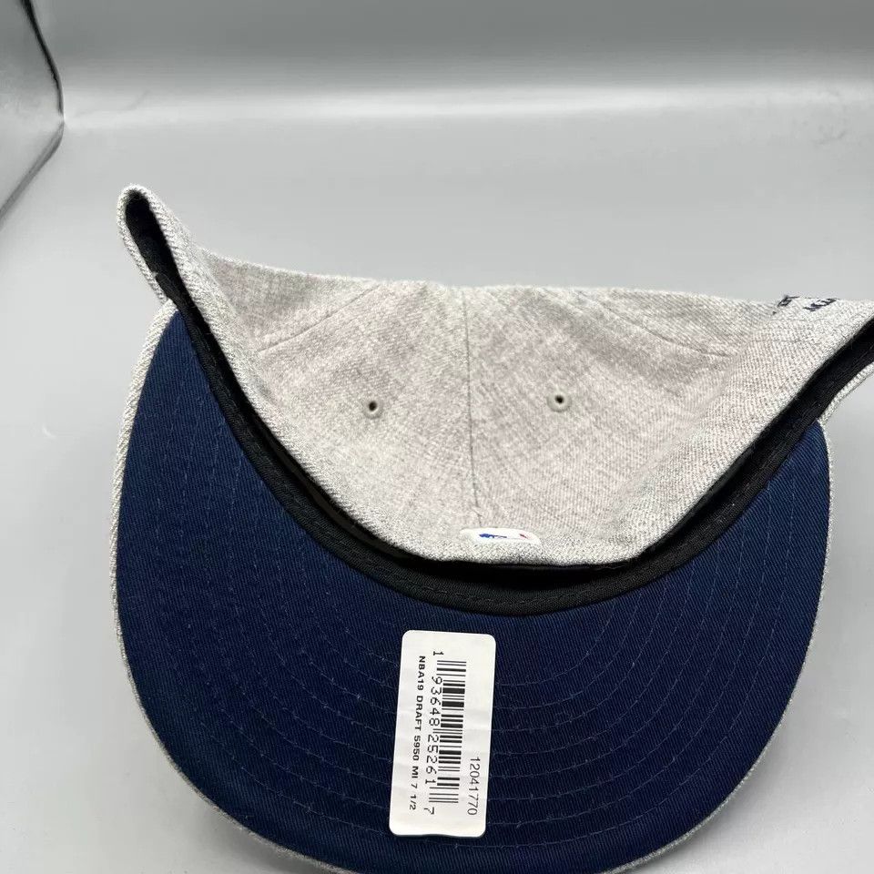 New Era Minnesota Timberwolves Hat Men 7 1/2 Fitted Cap New with Pin Size ONE SIZE - 5 Thumbnail