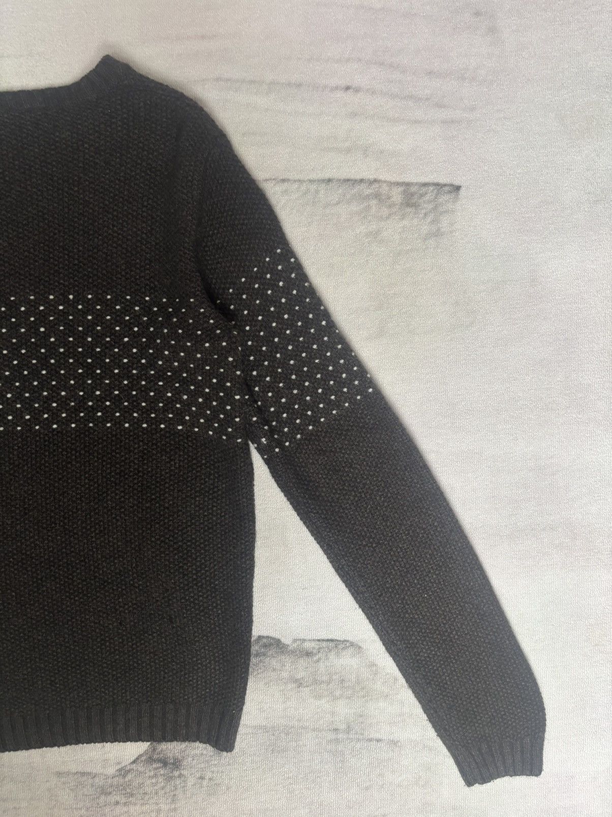 Lacoste Brown Lacoste sweatshirt size S with white polka dot pattern Size US S / EU 44-46 / 1 - 16 Thumbnail