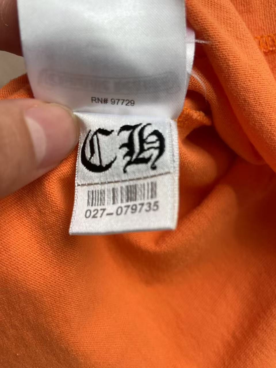 Chrome Hearts Chrome Hearts Matty Boy Orange Link Short Sleeve T-Shirt Tee Size US M / EU 48-50 / 2 - 11 Thumbnail