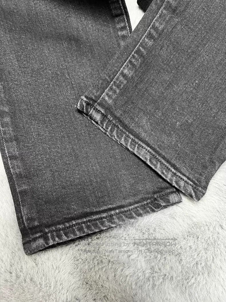 Saint Laurent Paris Saint Laurent Paris Embroidered Signature Black Basic Deni Size US 30 / EU 46 - 6 Thumbnail